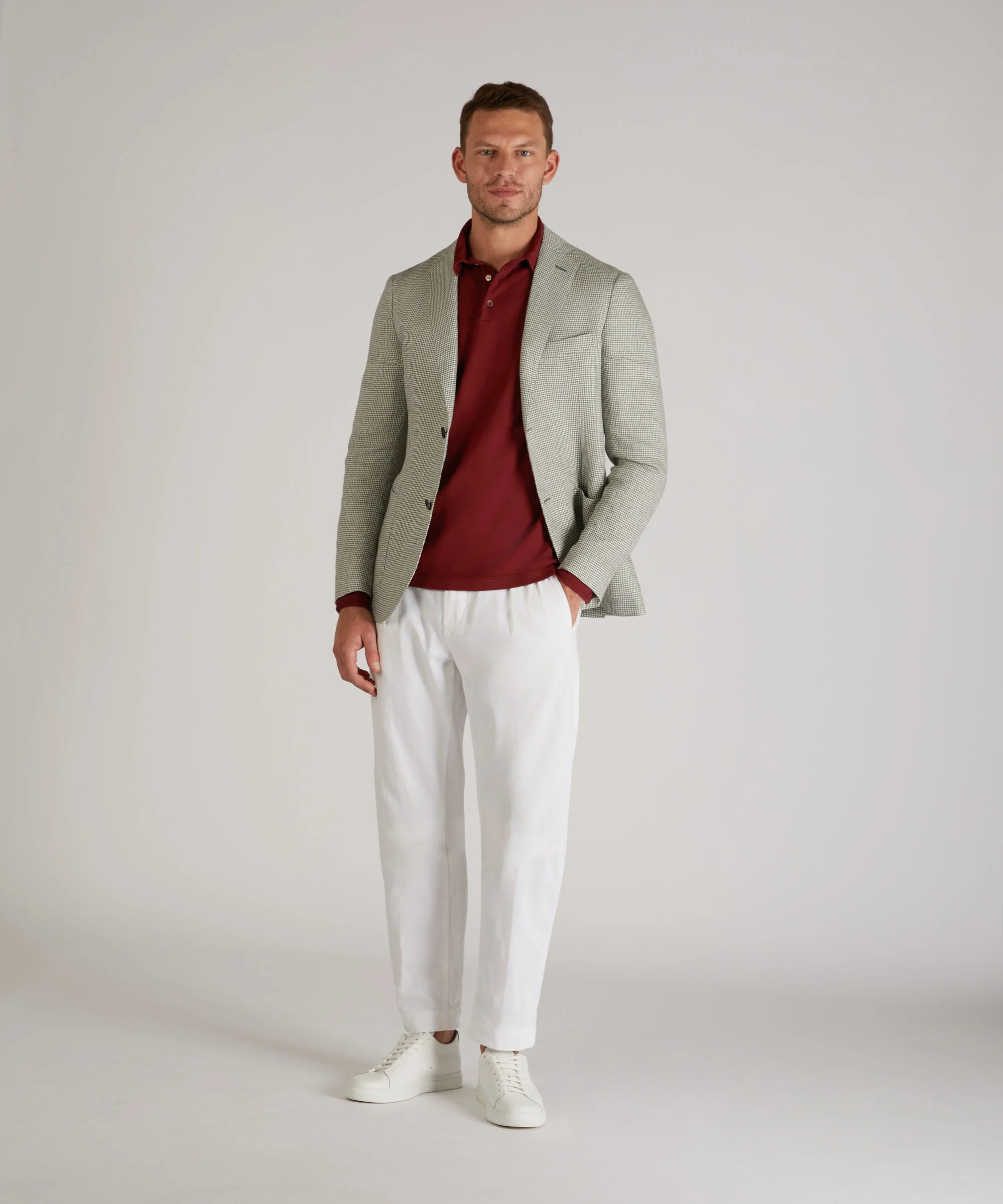 Certified interlock cotton slim fit polo shirt - Image 5