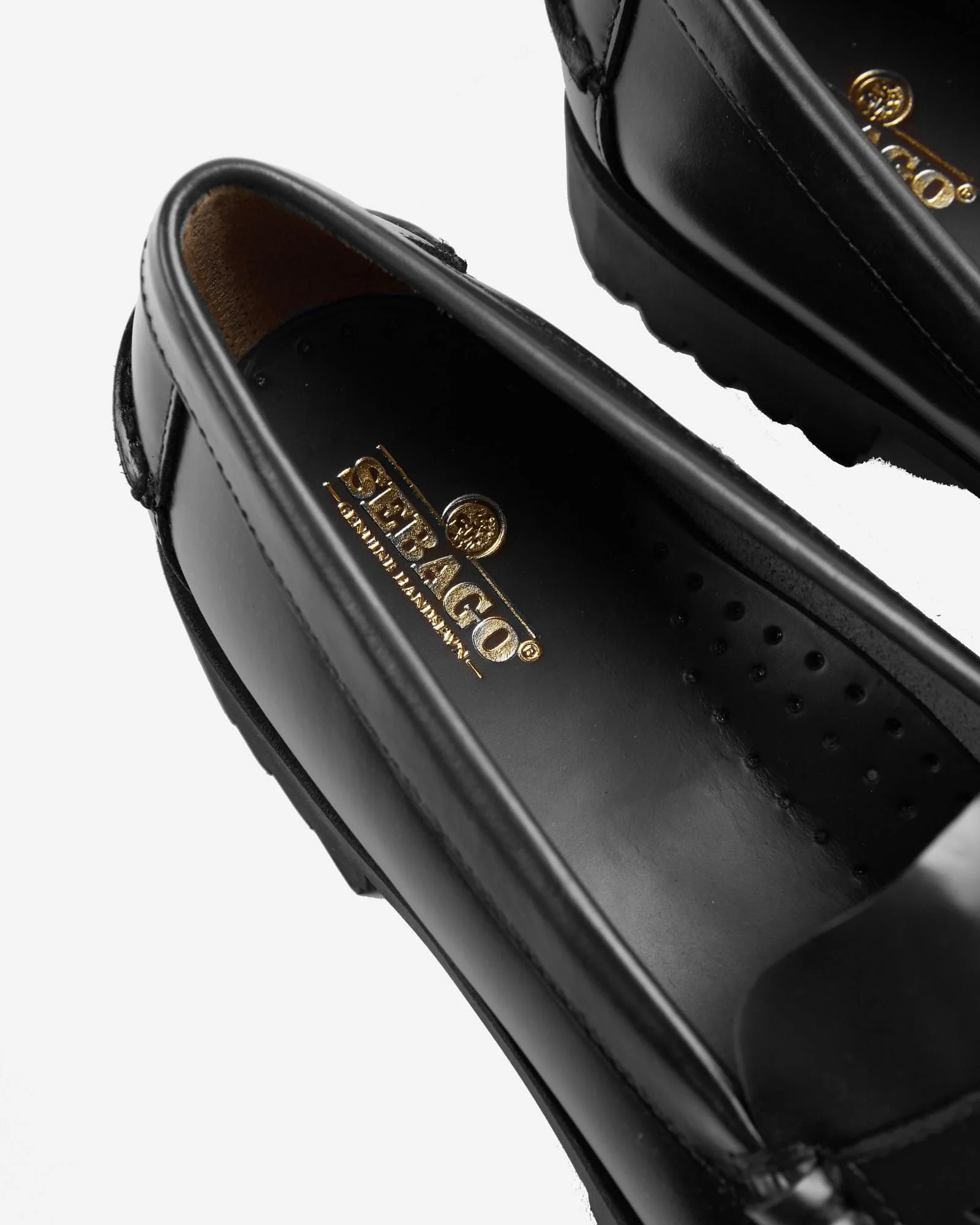 Dan Lug leather moccasins - Image 5