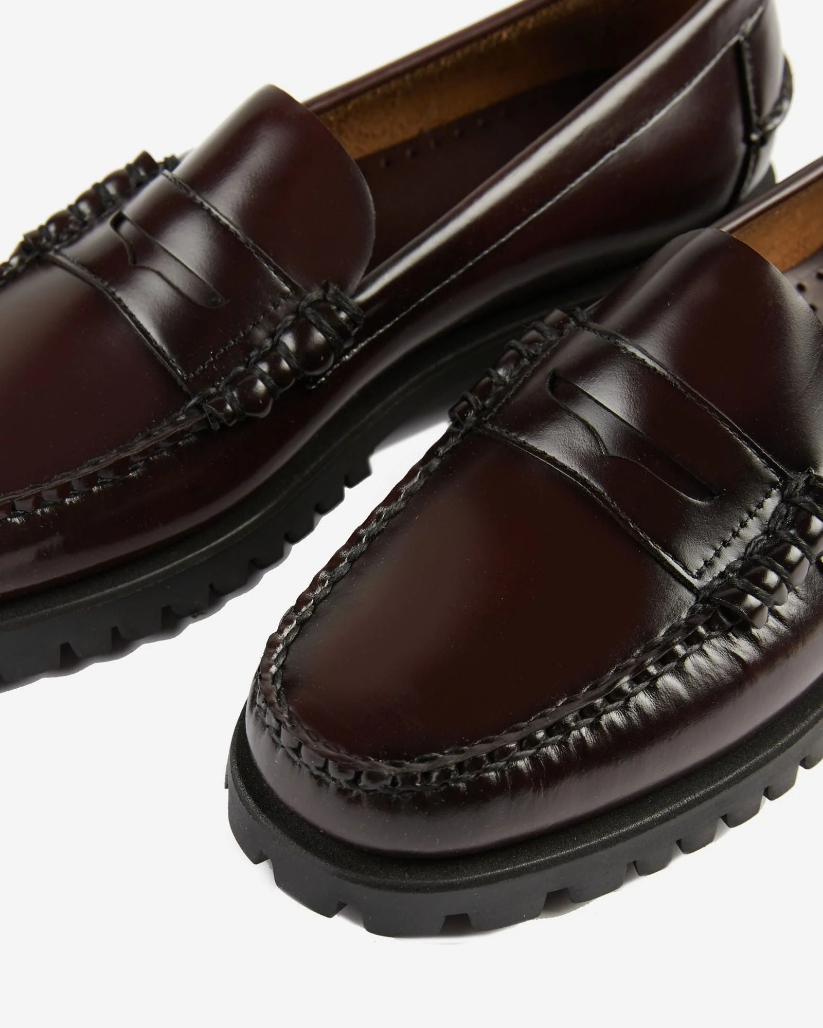 Dan Lug leather moccasins - Image 3