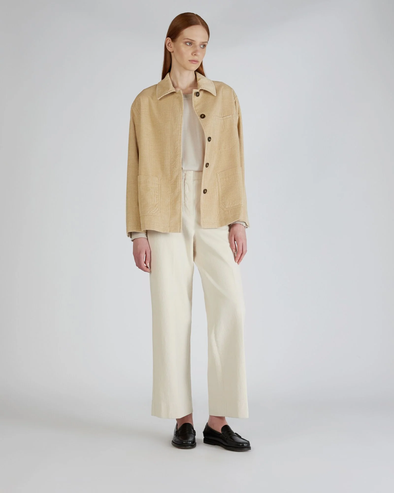 Regular fit crewneck sweater in cashmere and silk - Image 5