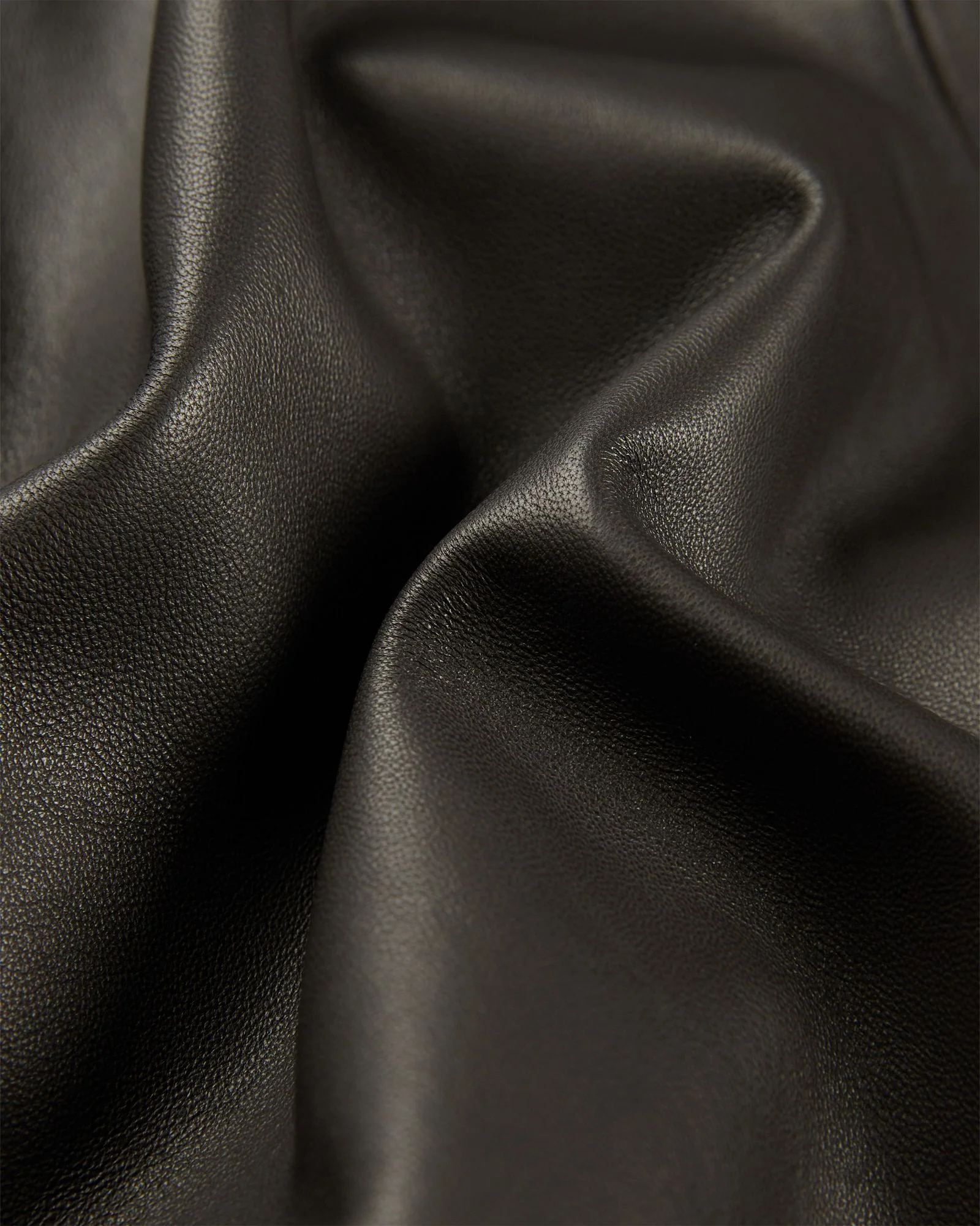 Regular fit leather jacket - Image 7