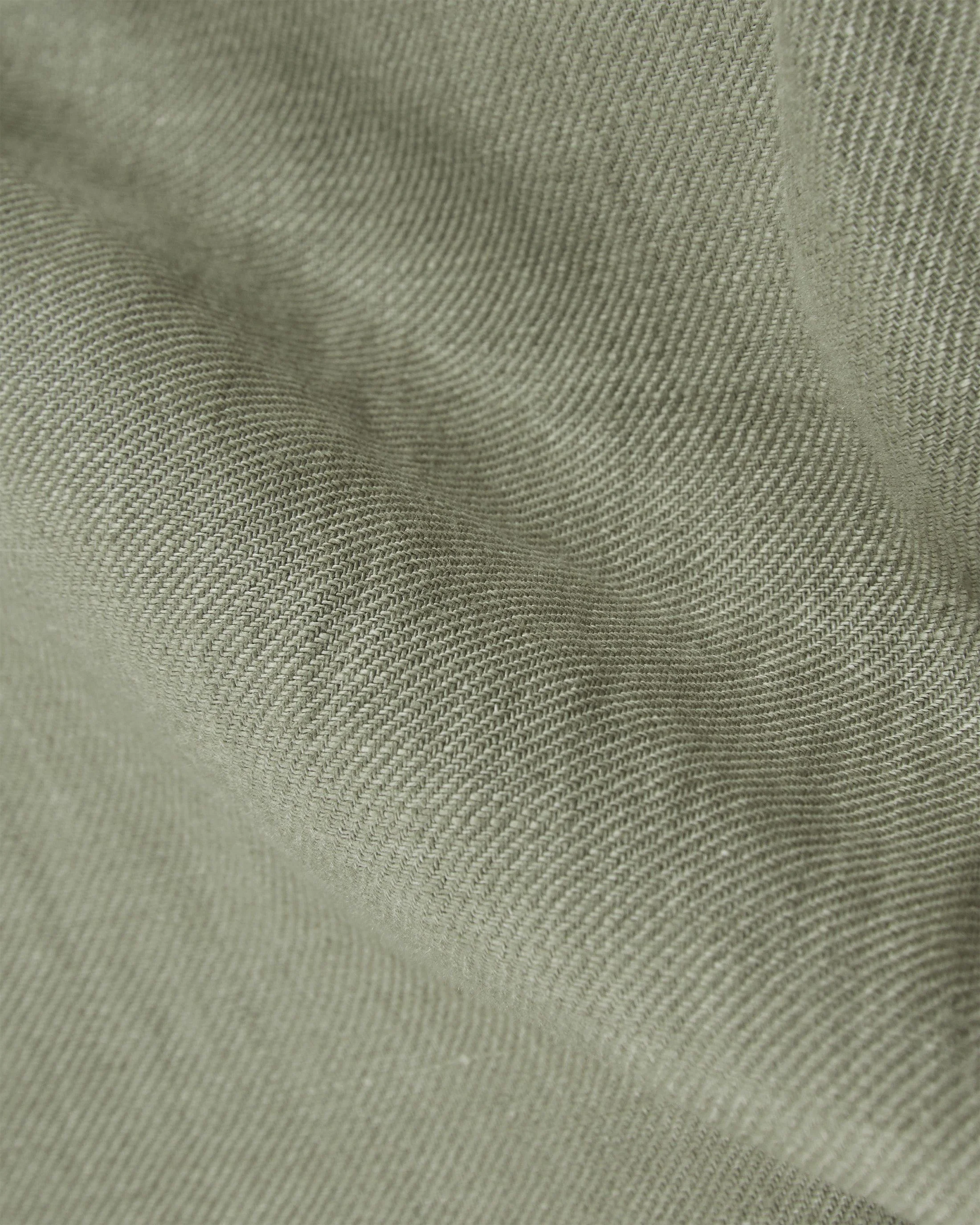 Regular fit linen trousers - Image 7