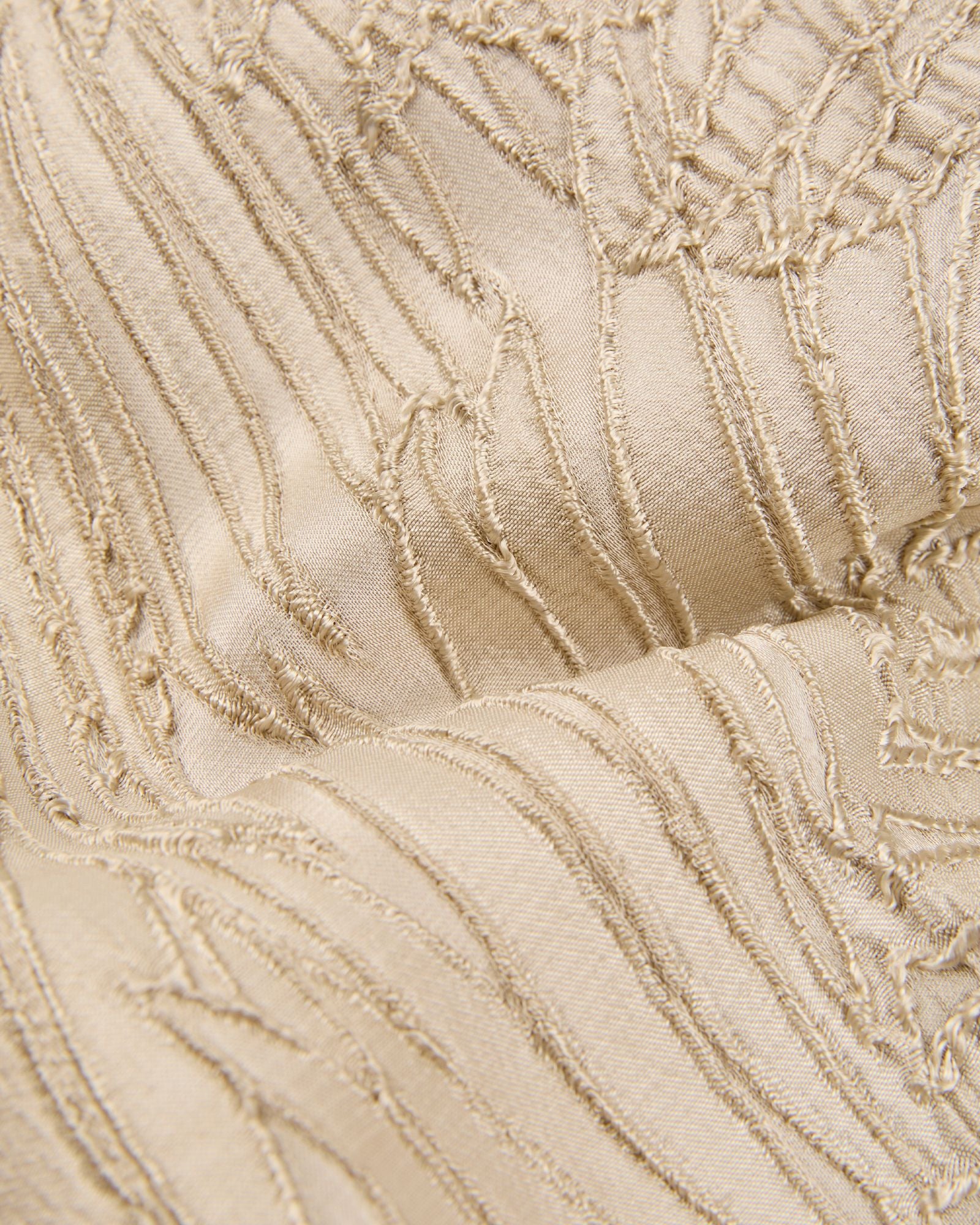 Regular fit trousers in raised viscose jacquard - Image 7