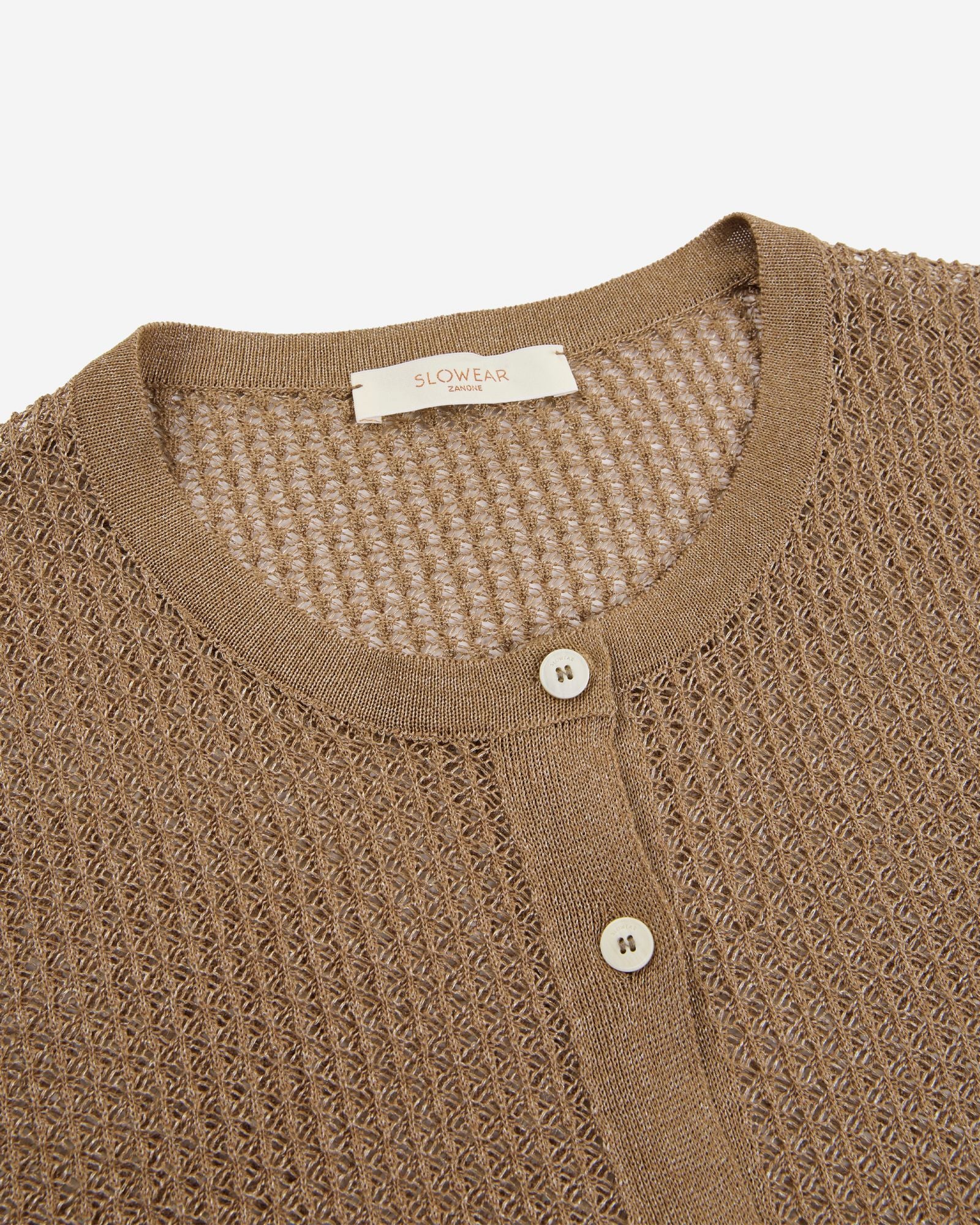 Regular fit viscose cardigan - Image 6