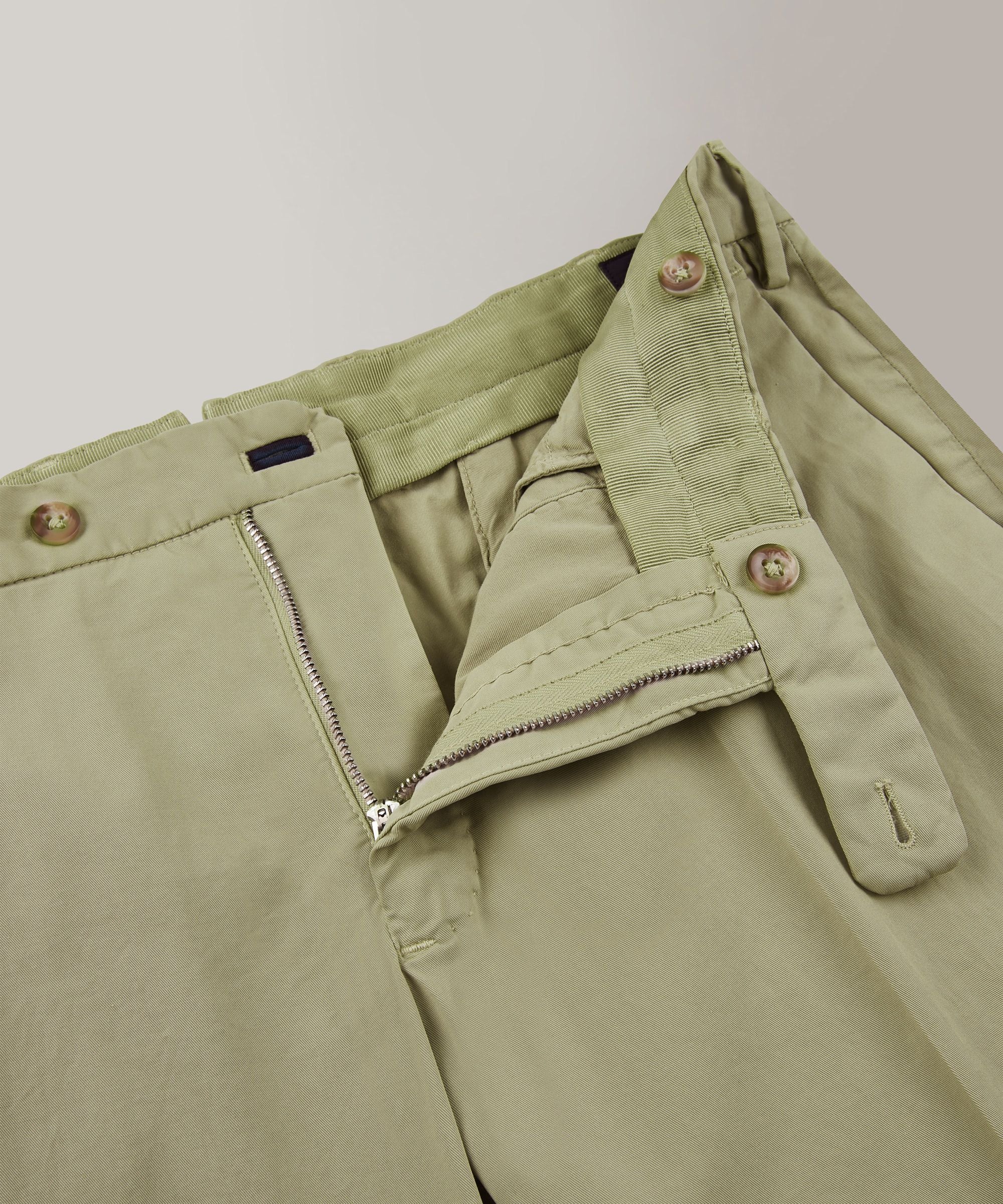 Slim-fit certified Royal Batavia cotton trousers - Image 6