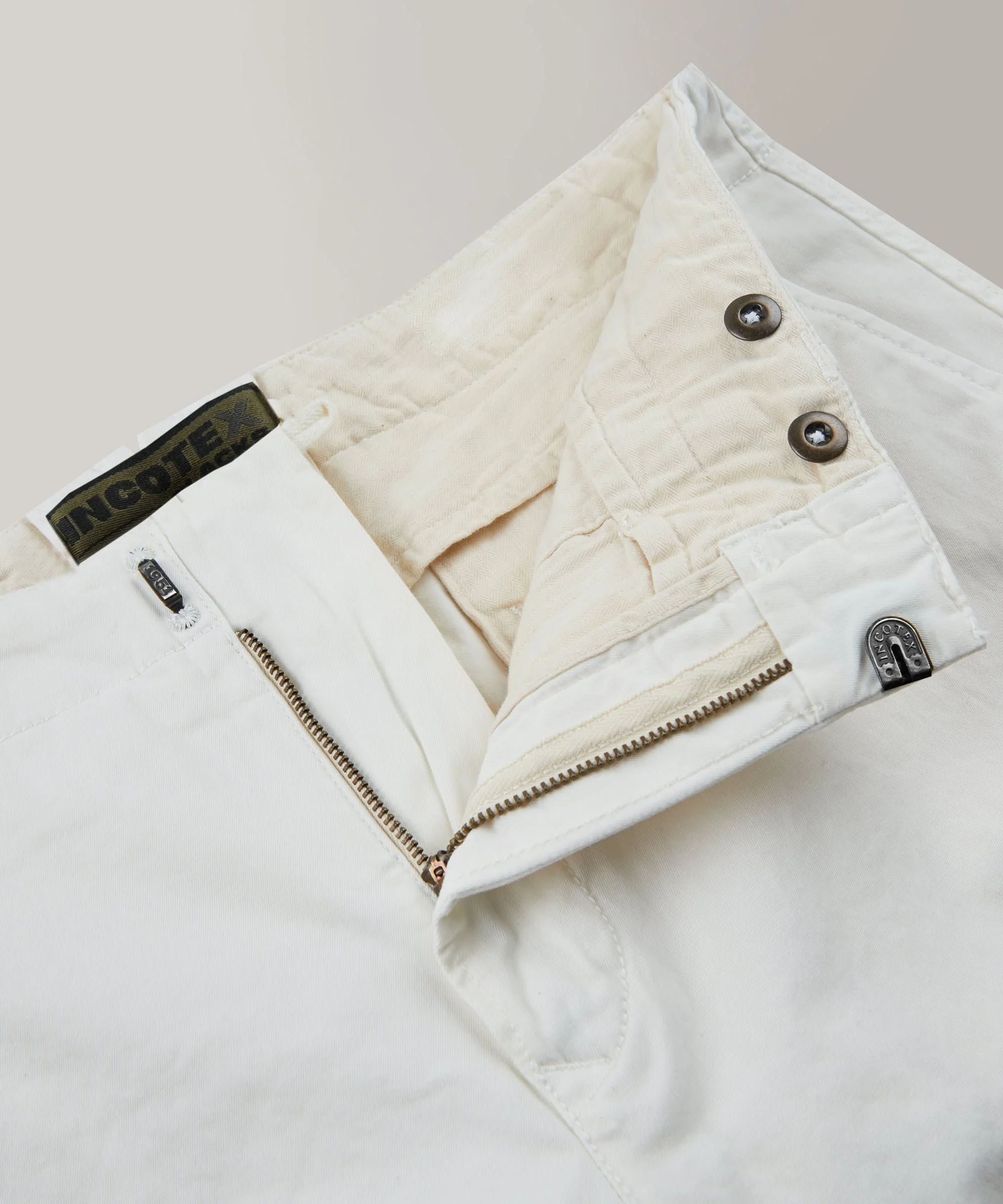 Slim-fit certified stretch gabardine trousers - Image 6