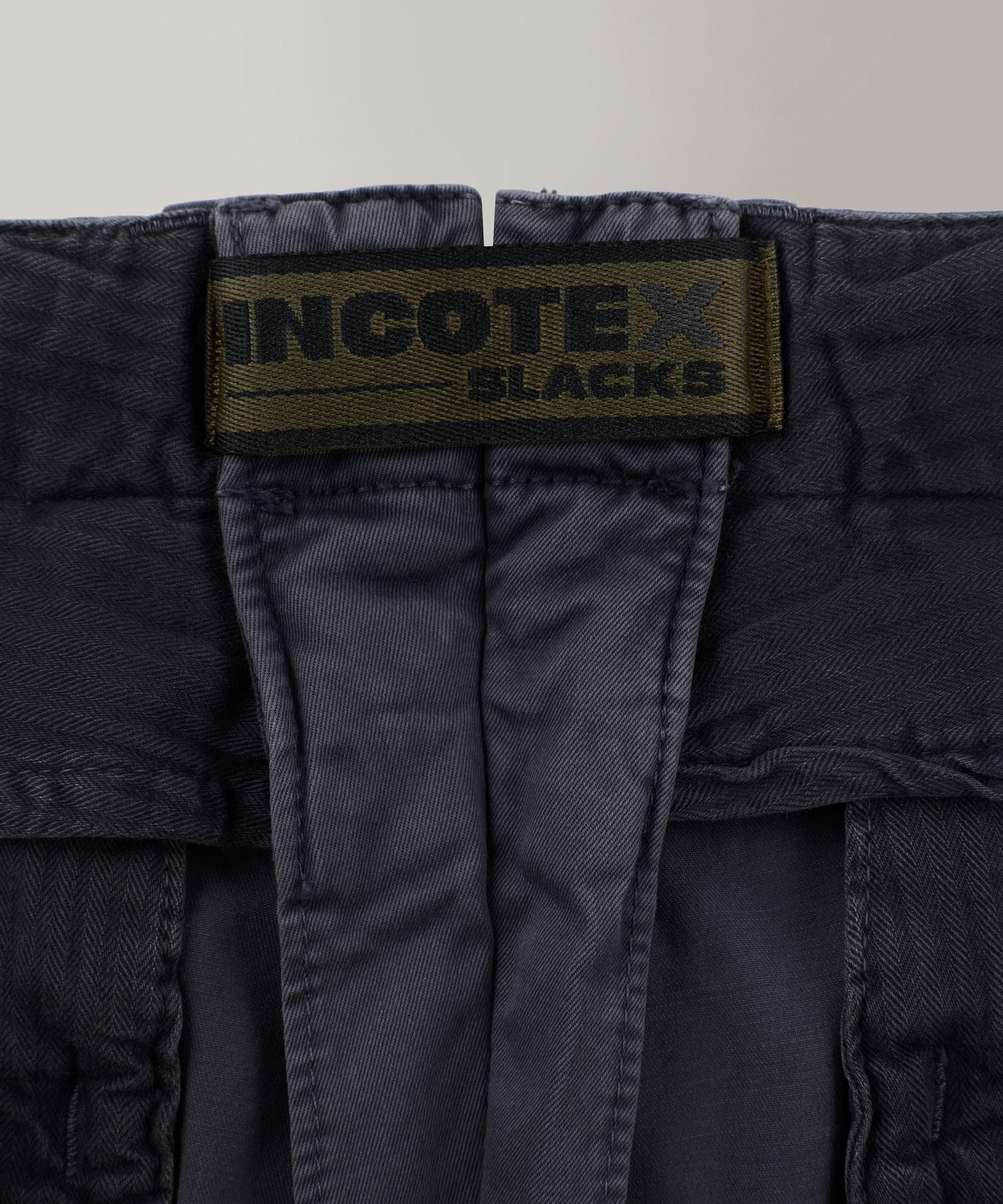 Slim-fit certified stretch gabardine trousers - Image 7