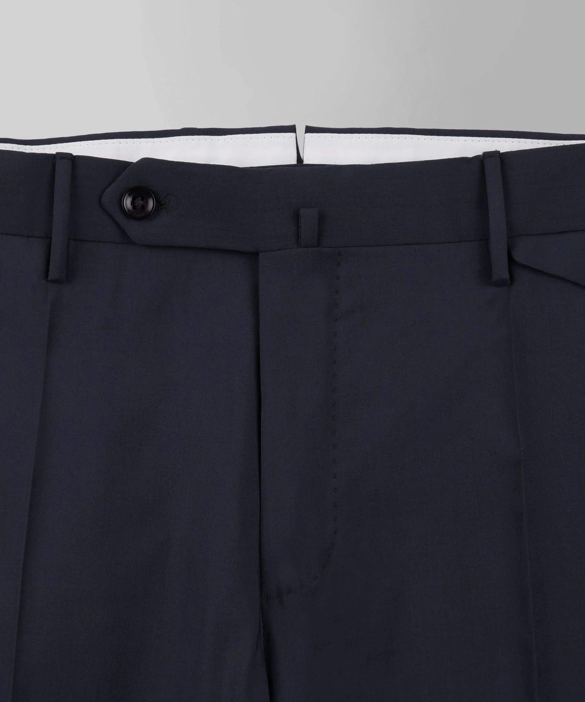 Slim-fit certified tropical wool trousers - Image 6