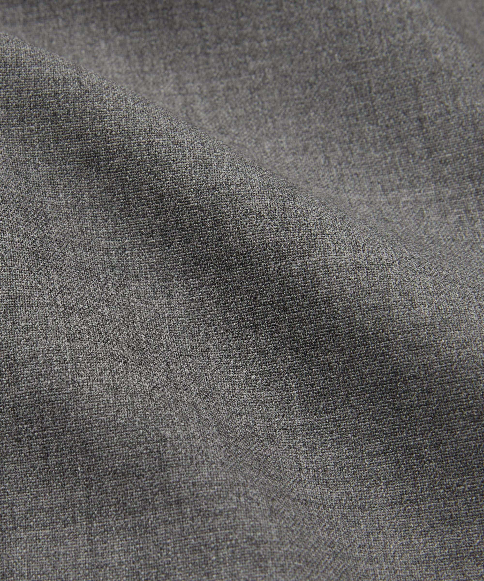 Slim-fit certified tropical wool trousers - Image 10