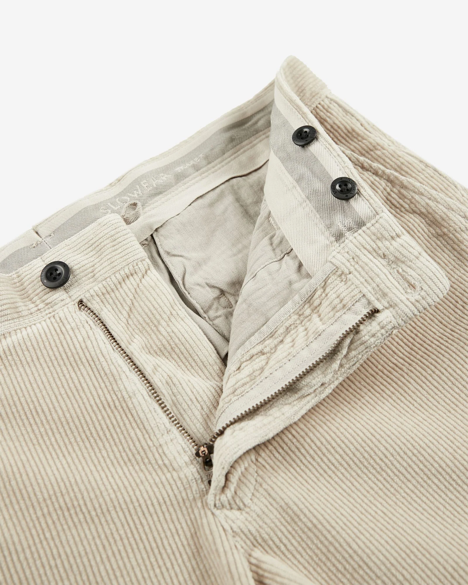 Slim fit corduroy trousers - Image 6
