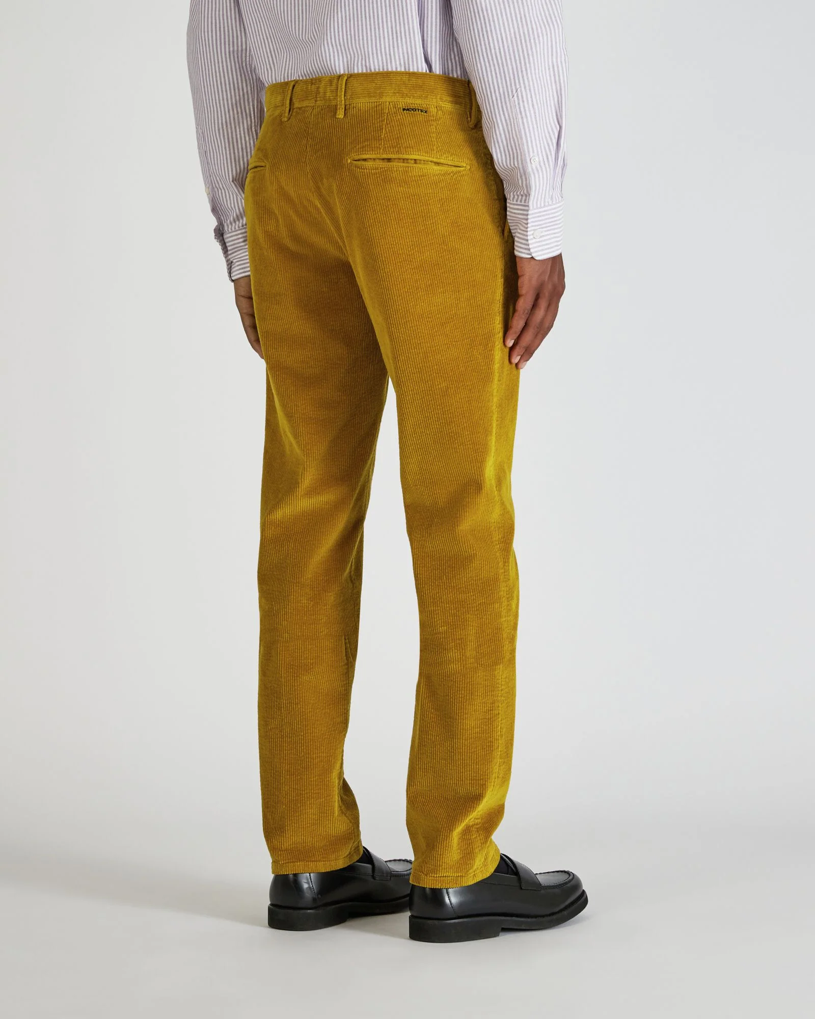 Slim fit corduroy trousers - Image 3