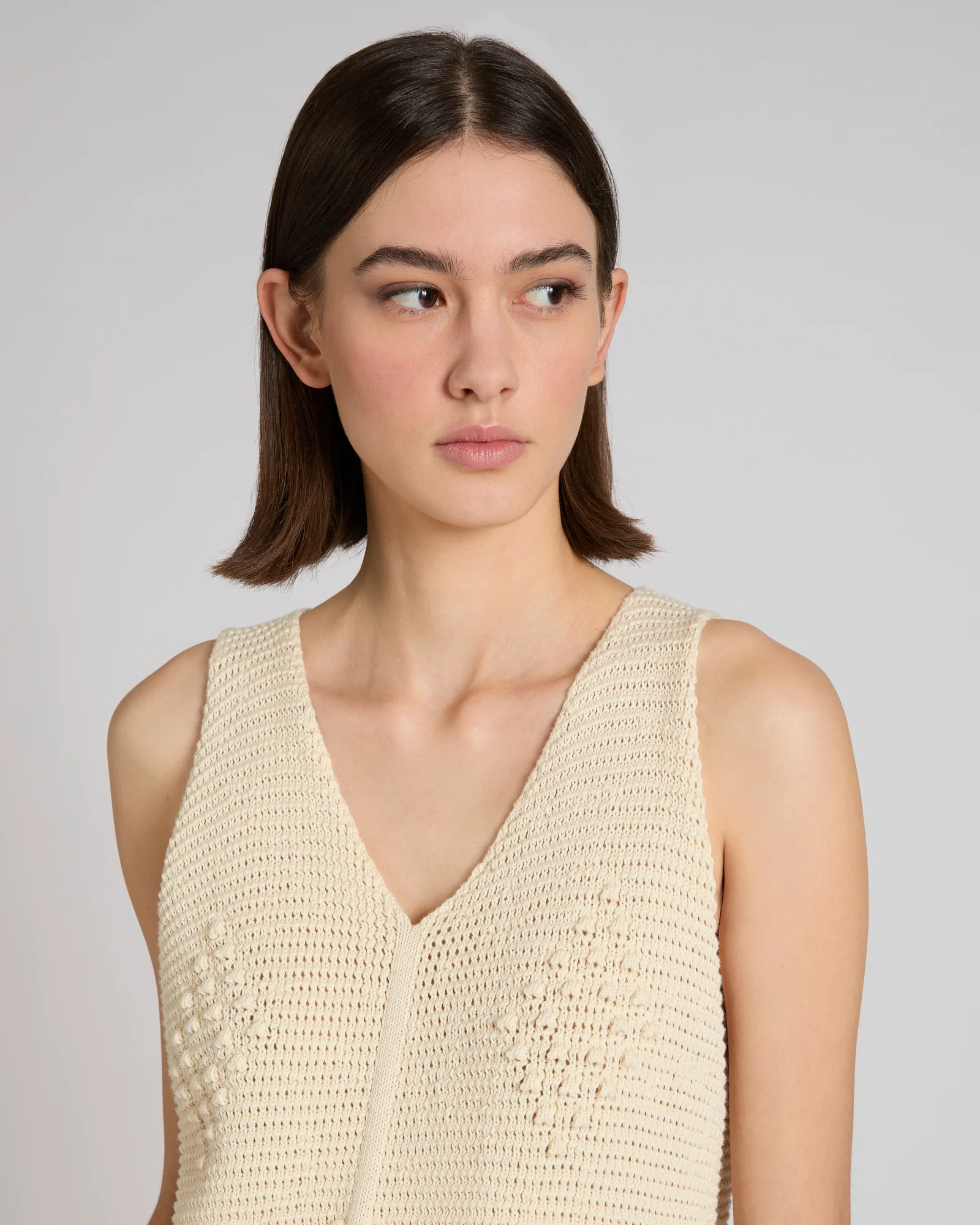 Slim fit cotton vest top - Image 4