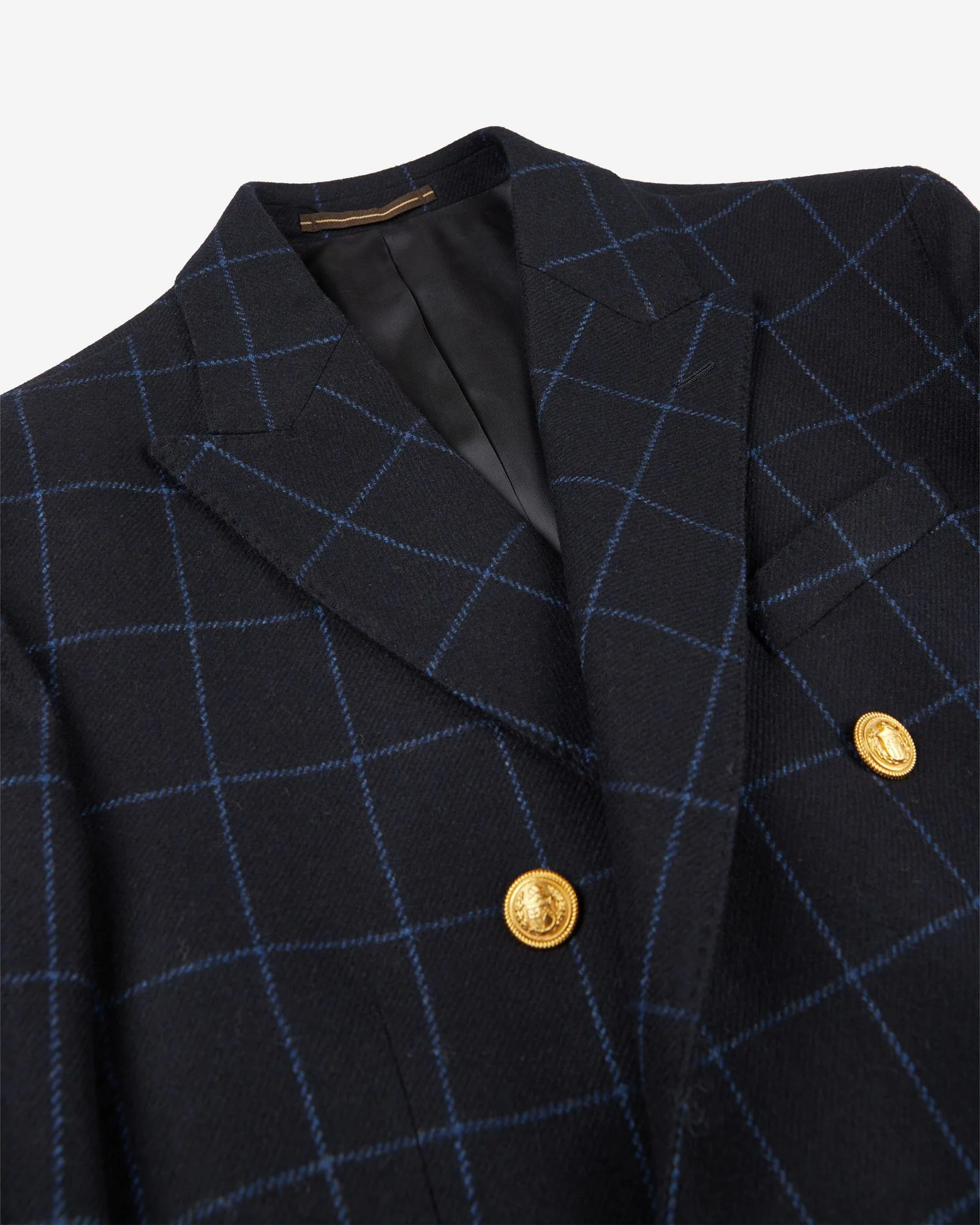 Slim fit double-breasted wool jacket - Image 6