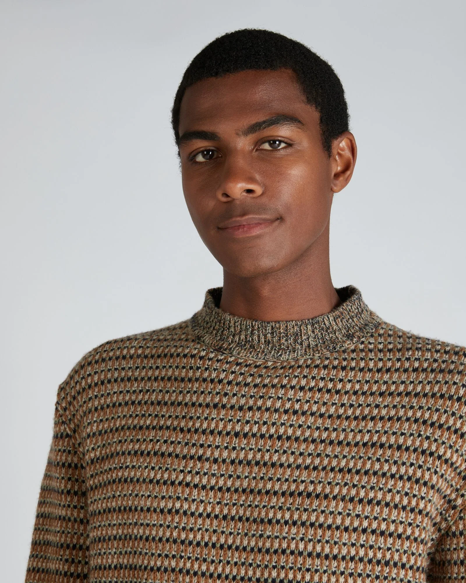 Slim fit Geelong wool crew neck sweater - Image 4