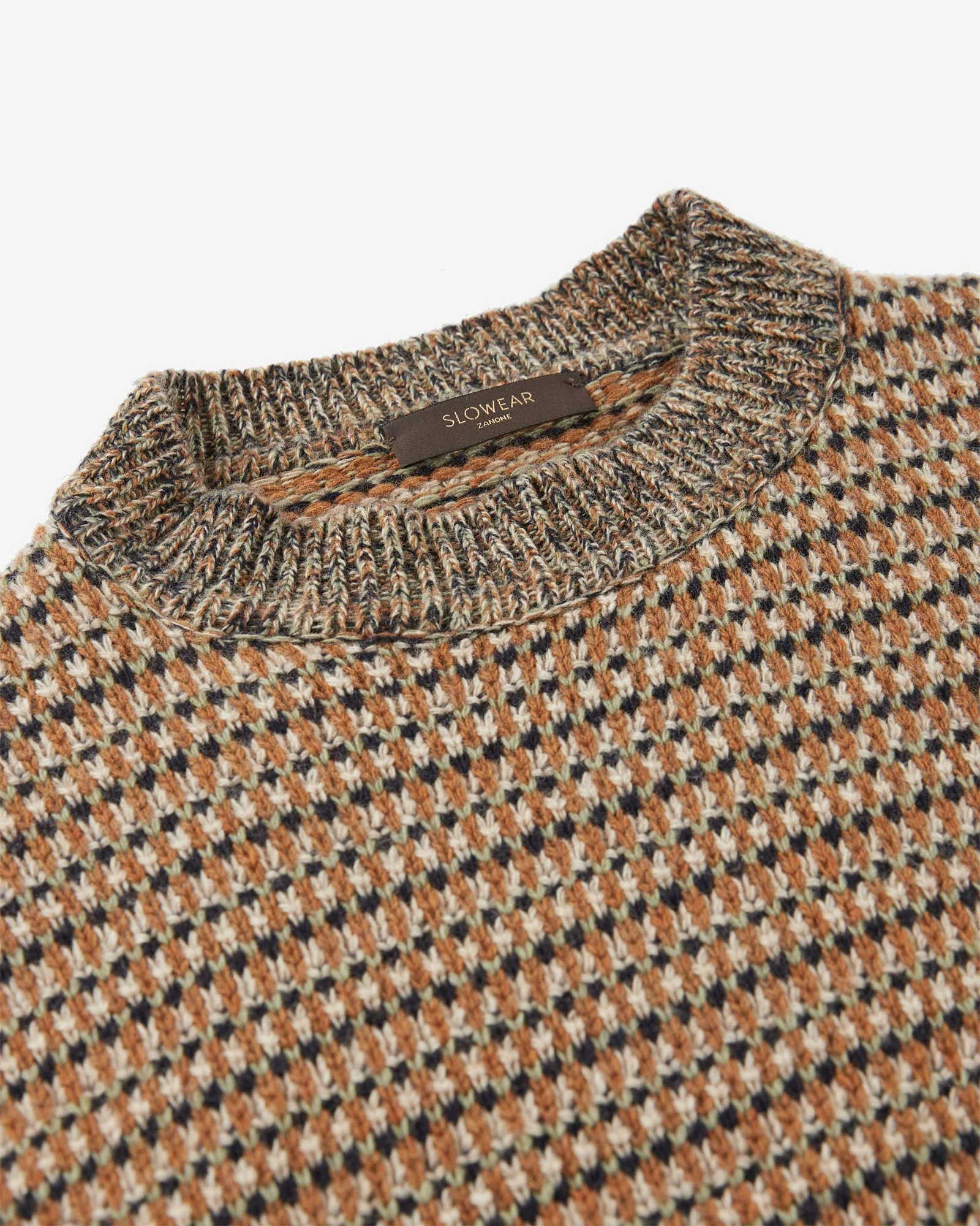 Slim fit Geelong wool crew neck sweater - Image 6