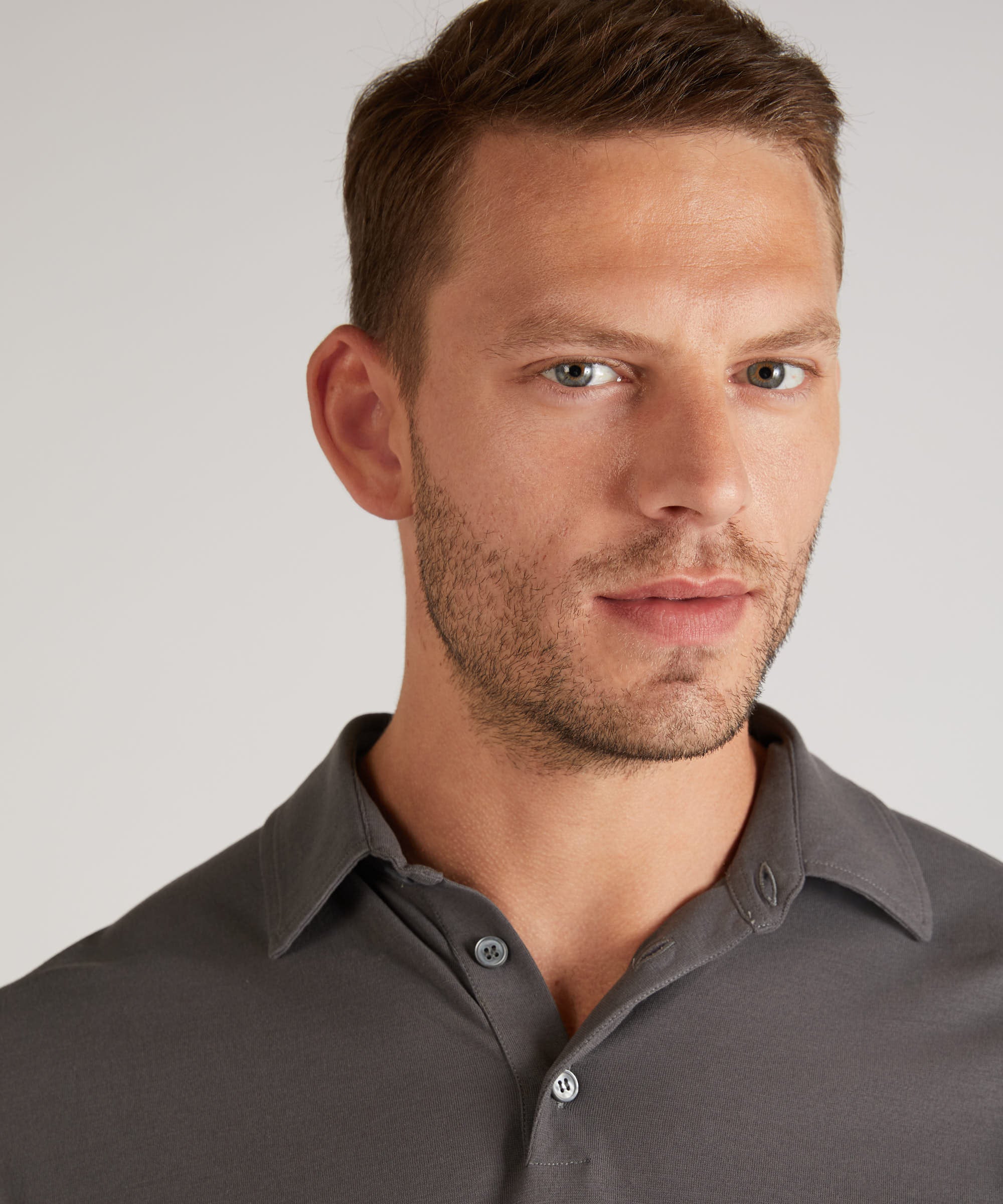 Slim-fit organic IceCotton polo shirt - Image 4