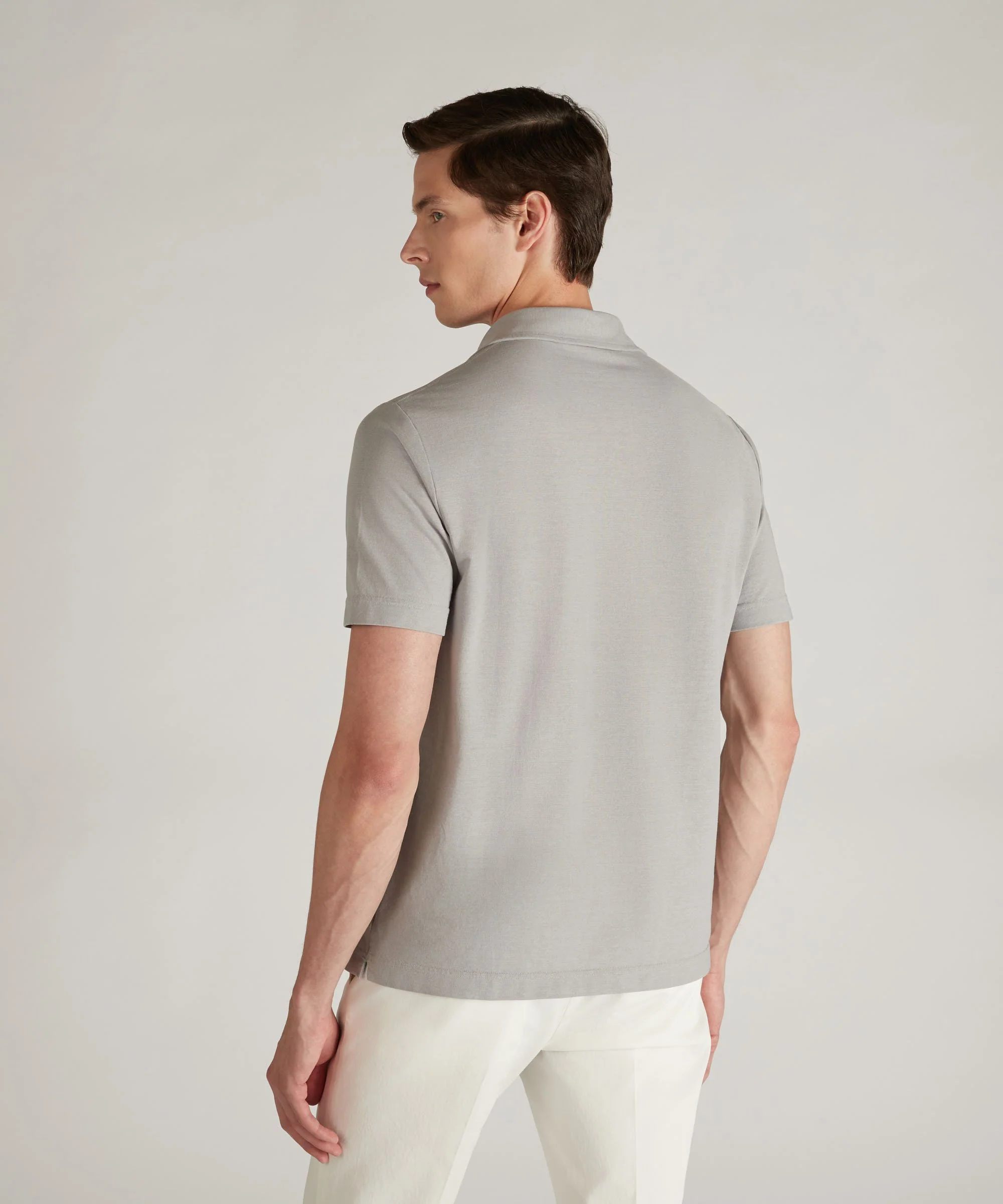 Slim-fit organic IceCotton polo shirt - Image 3
