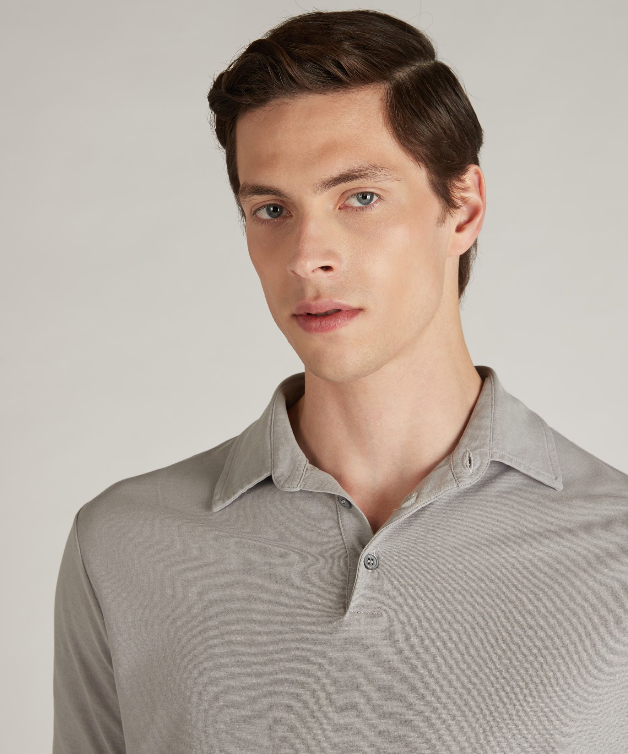 Slim-fit organic IceCotton polo shirt - Image 4