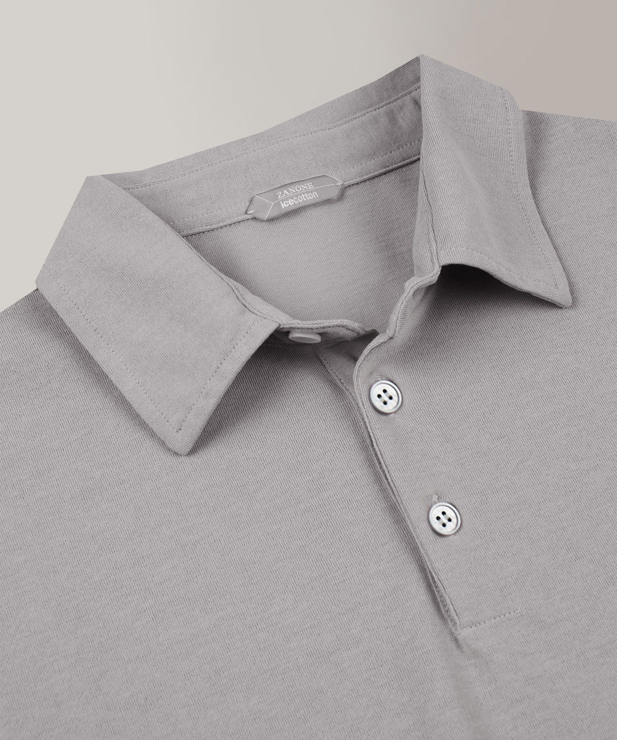 Slim-fit organic IceCotton polo shirt - Image 6