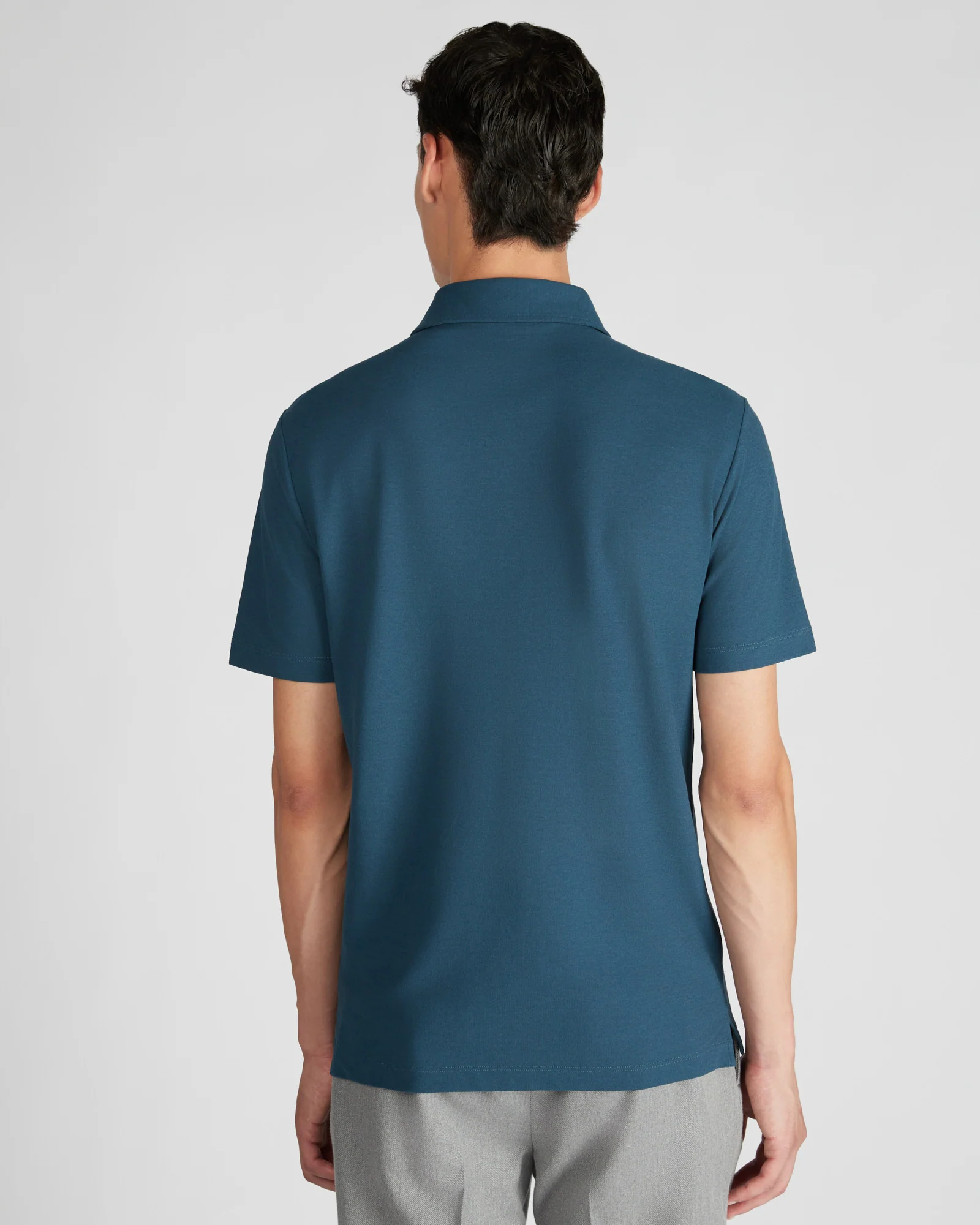 Slim-fit organic IceCotton polo shirt - Image 3