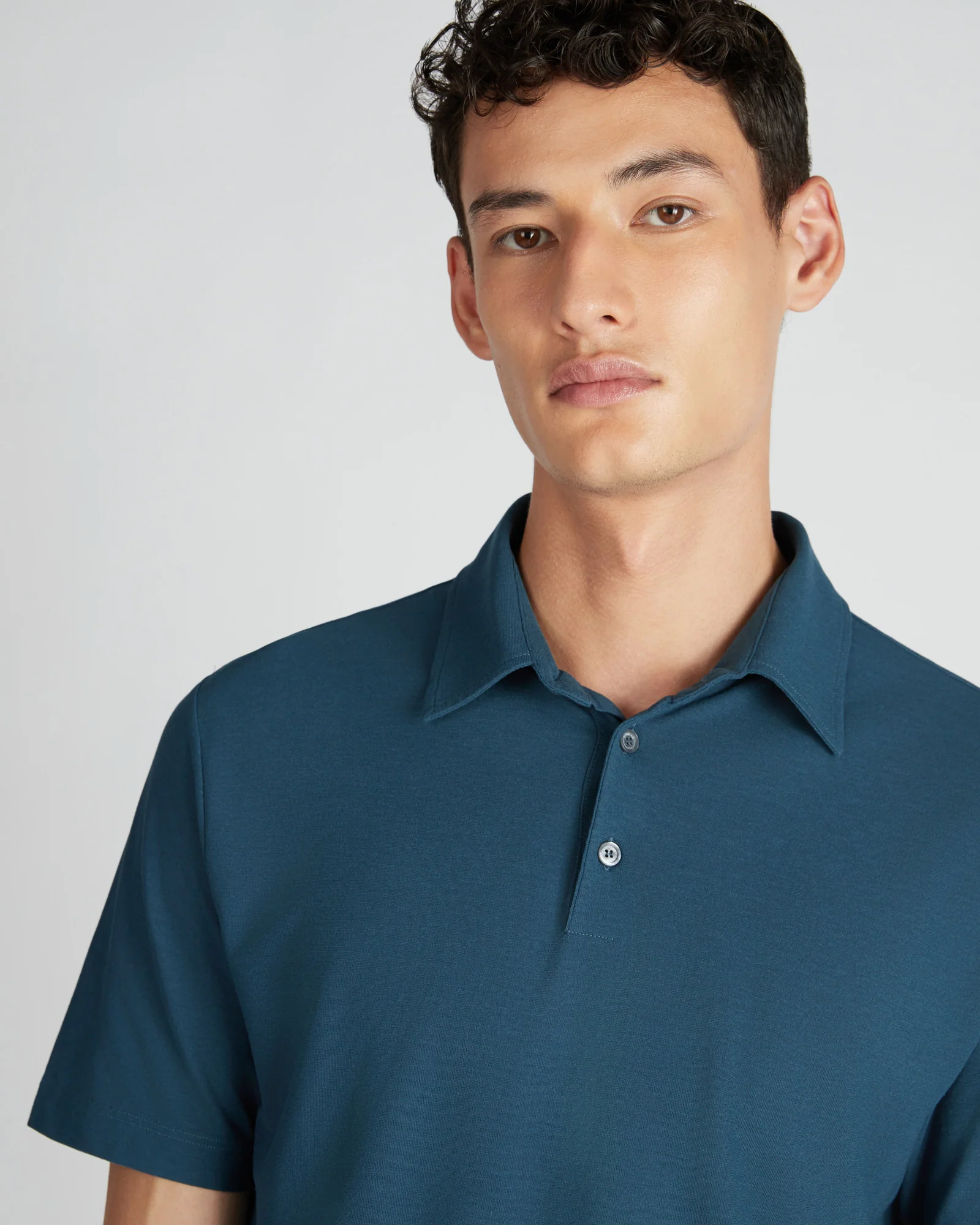 Slim-fit organic IceCotton polo shirt - Image 4