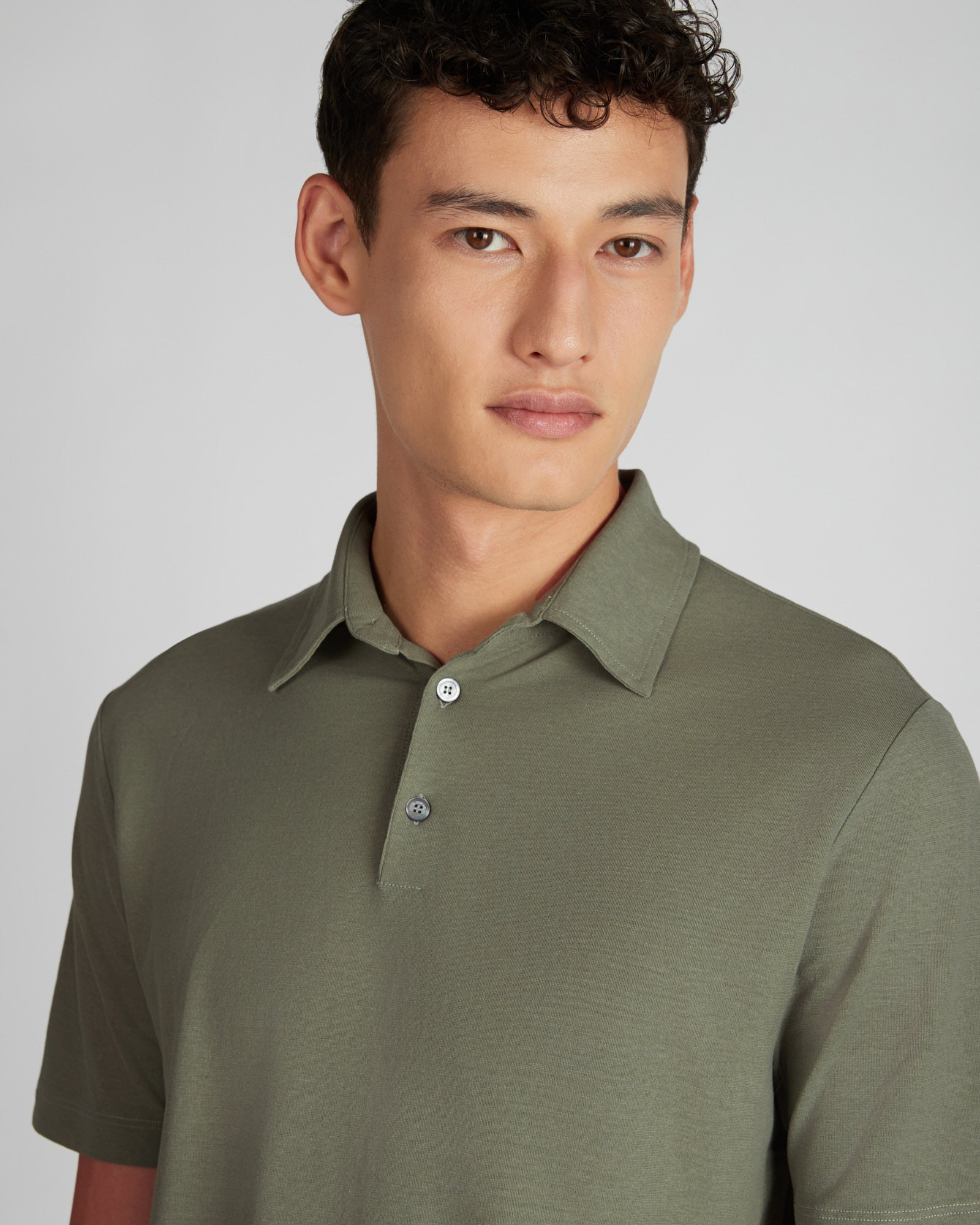 Slim-fit organic IceCotton polo shirt - Image 4