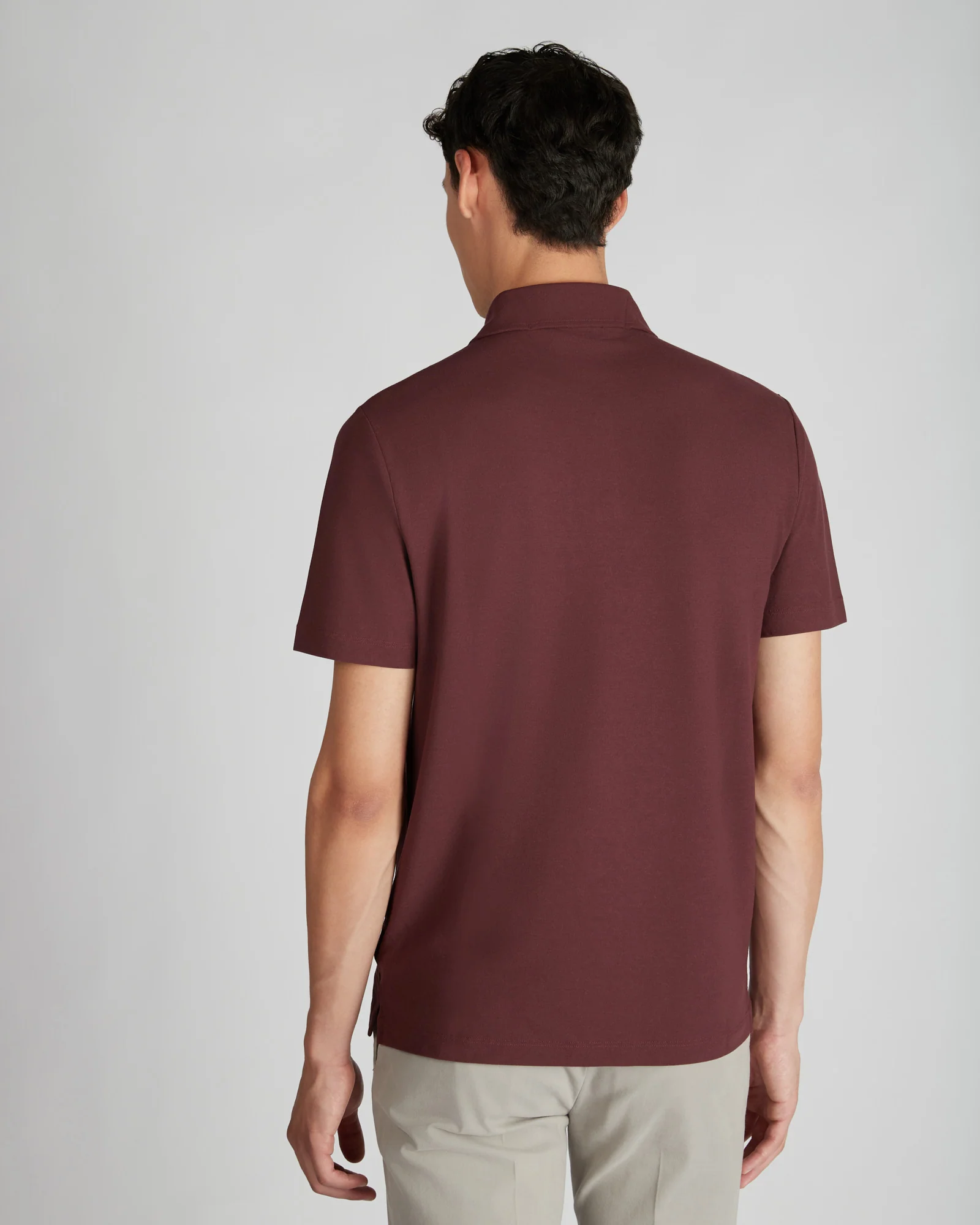 Slim-fit organic IceCotton polo shirt - Image 3