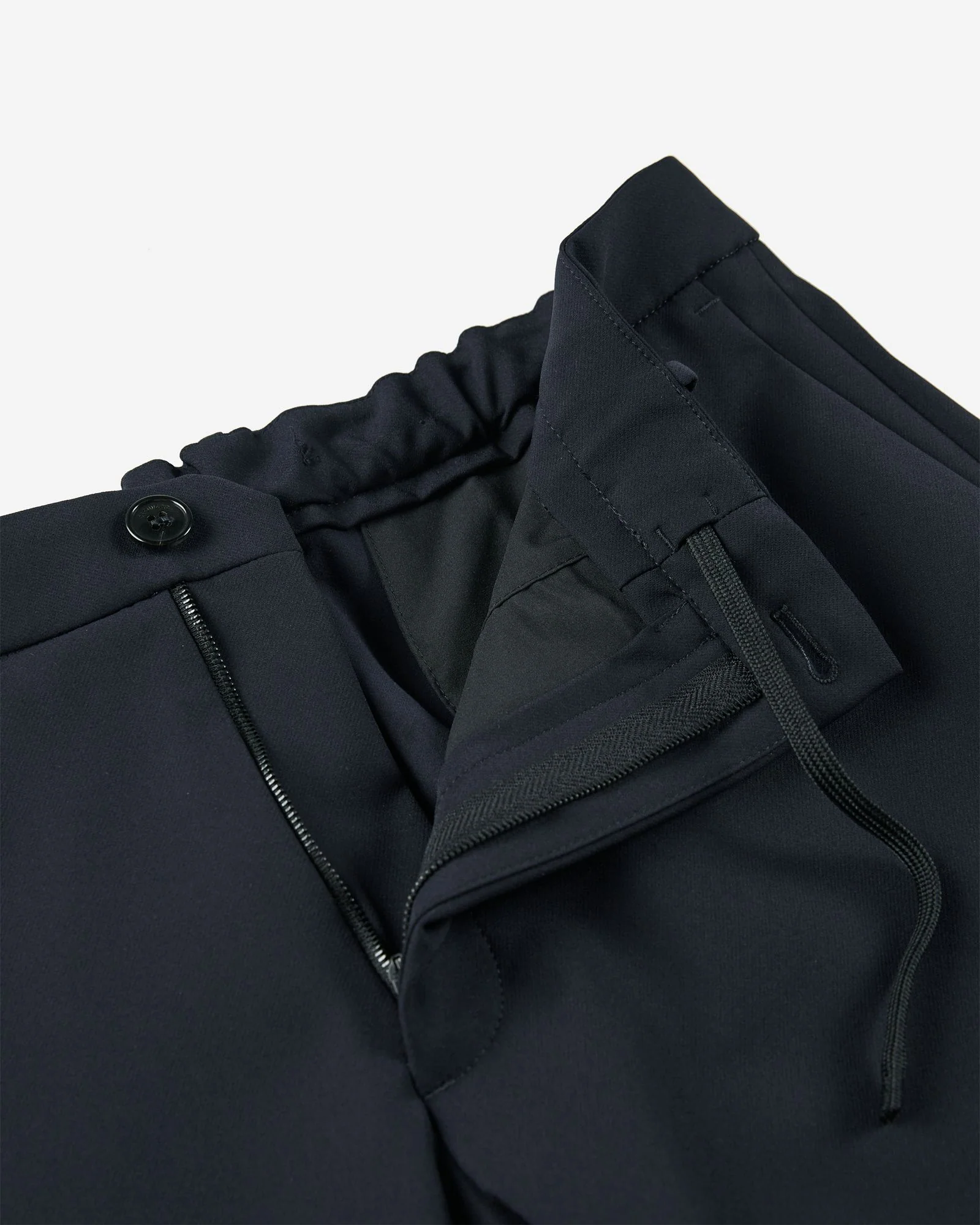 Slim fit technical fabric trousers - Image 6