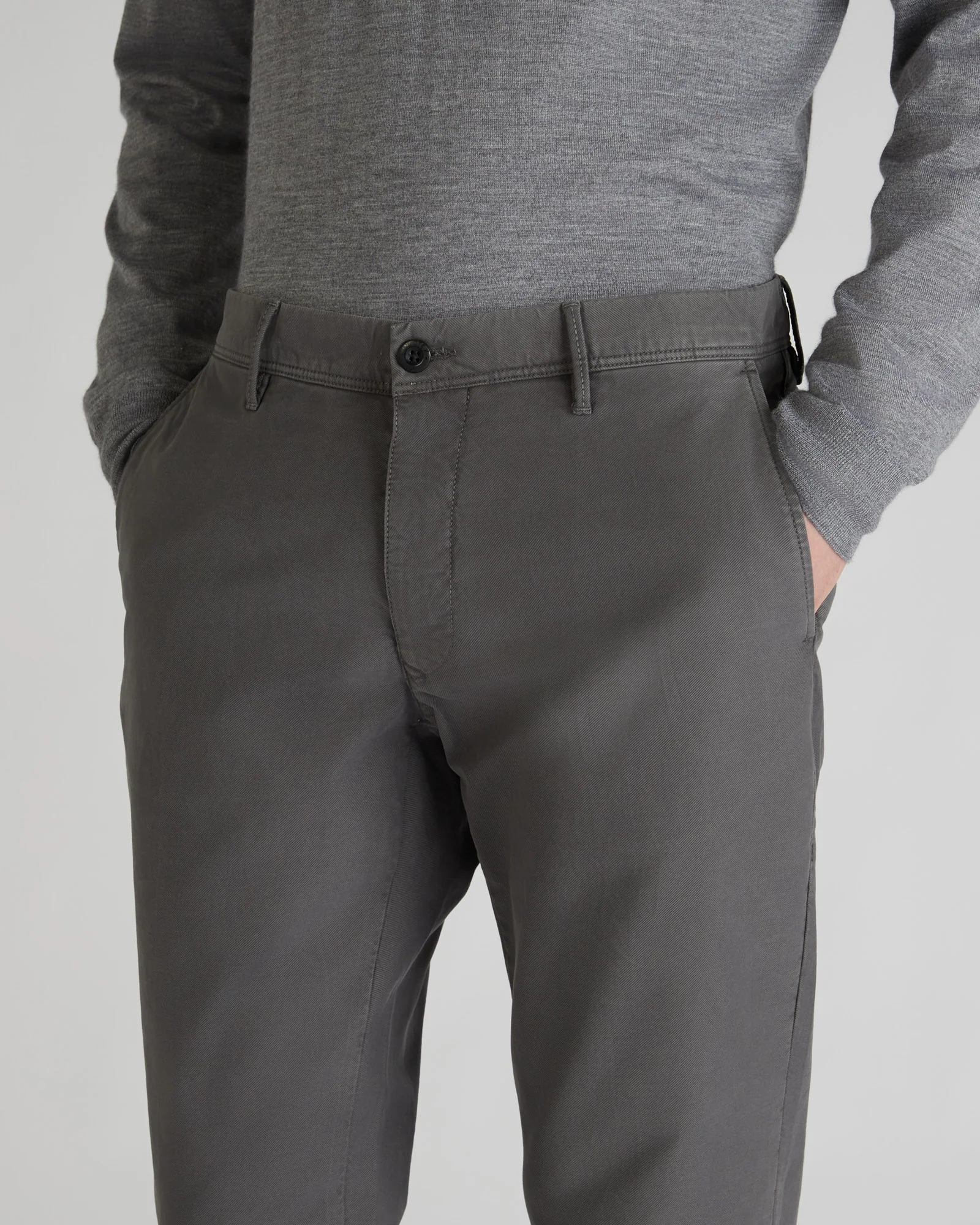 Slim-fit Tricochino trousers - Image 4