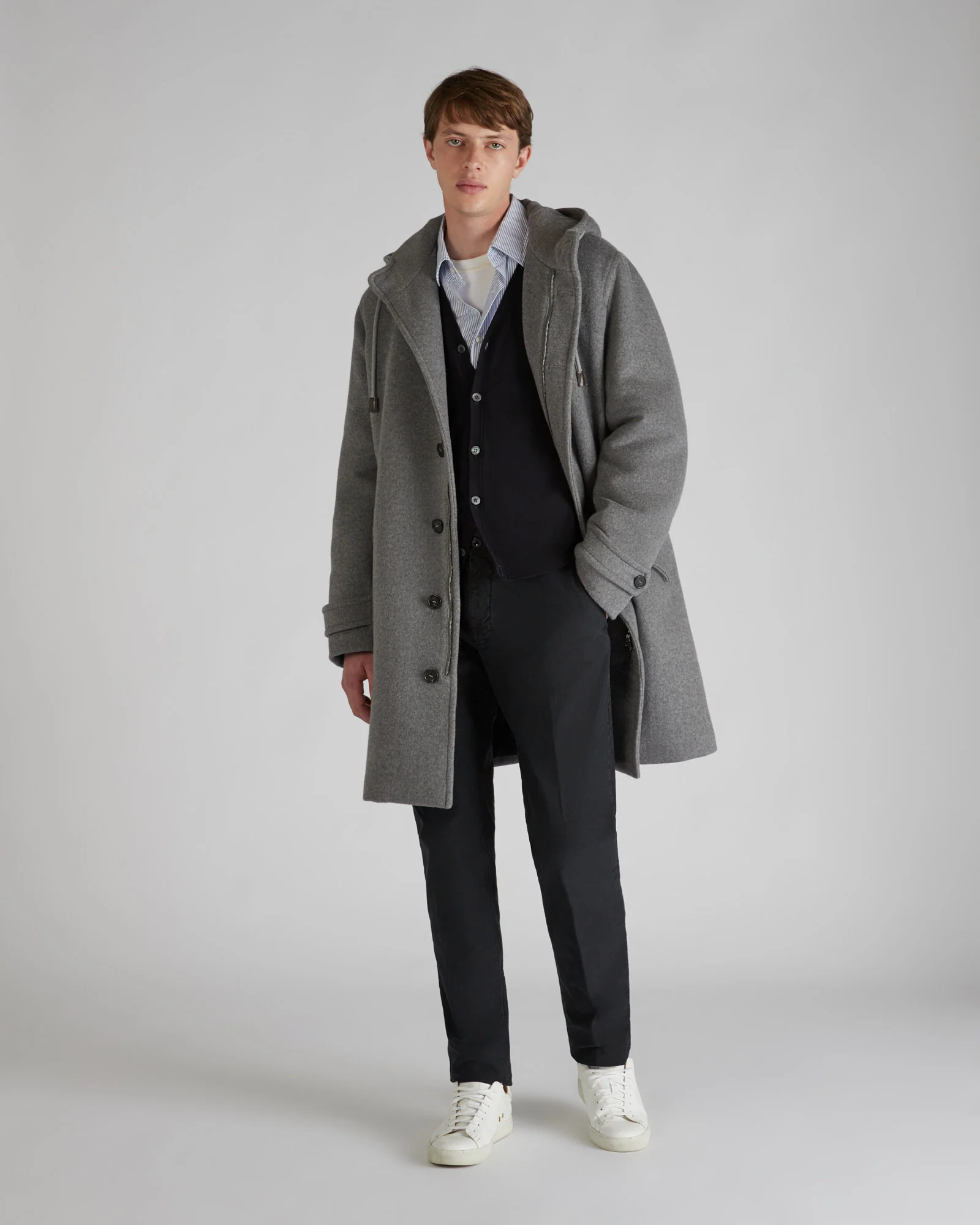 Slim-fit Tricochino trousers - Image 5