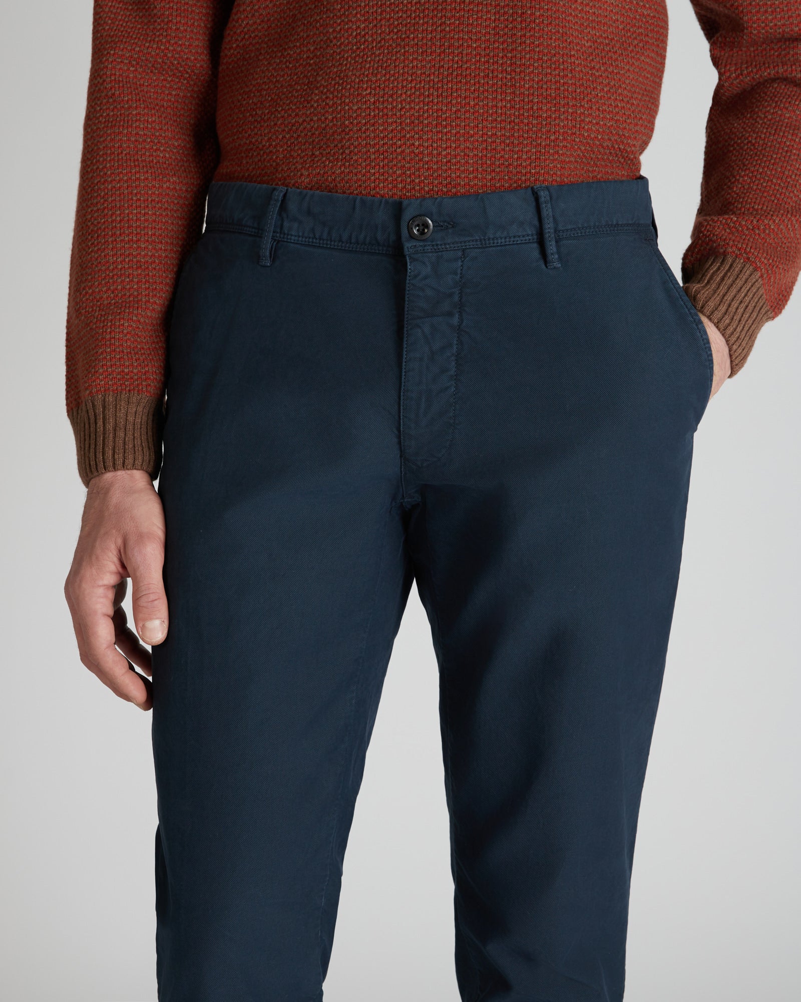 Slim-fit Tricochino trousers - Image 4