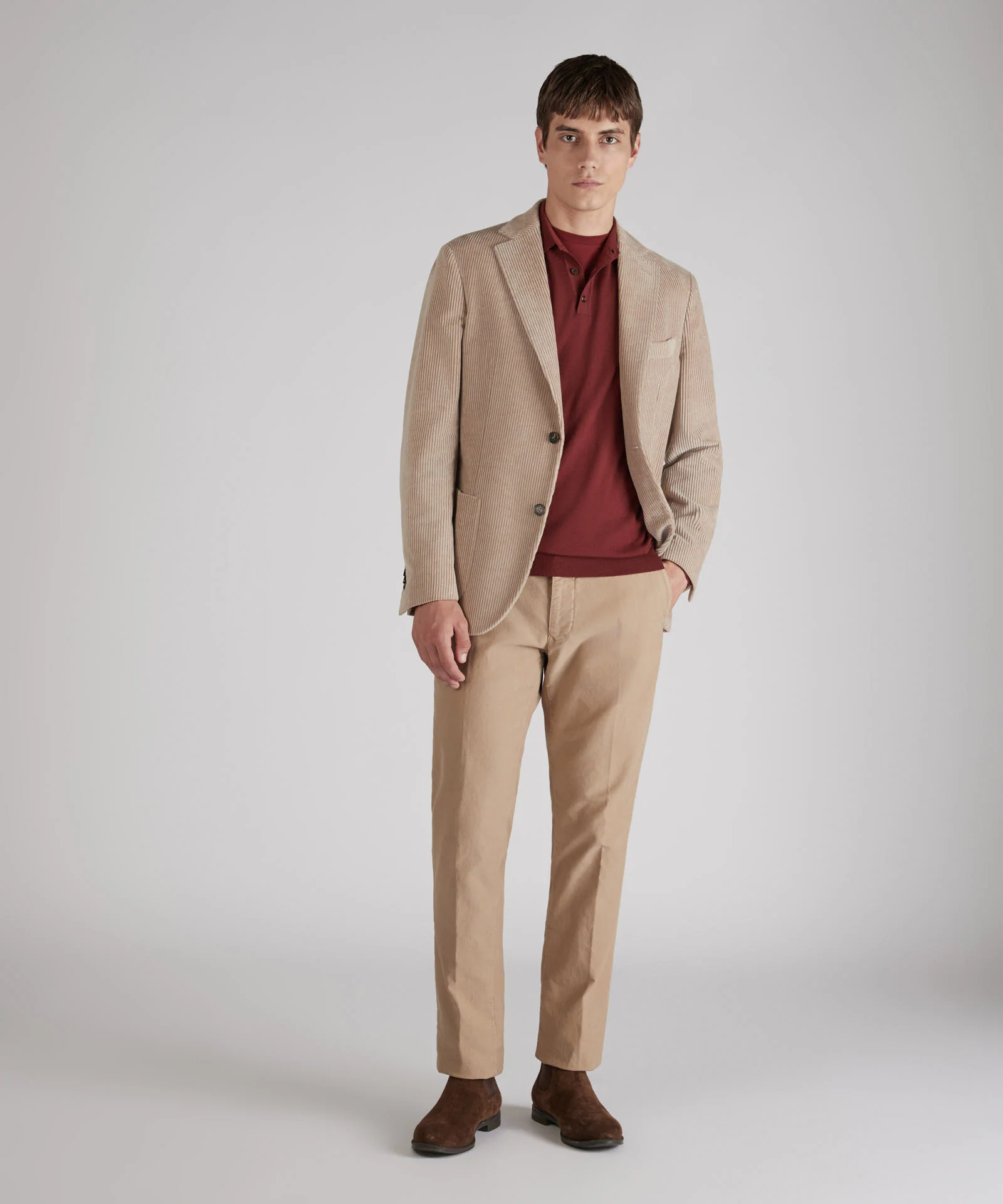 Slim-fit Tricochino trousers - Image 4