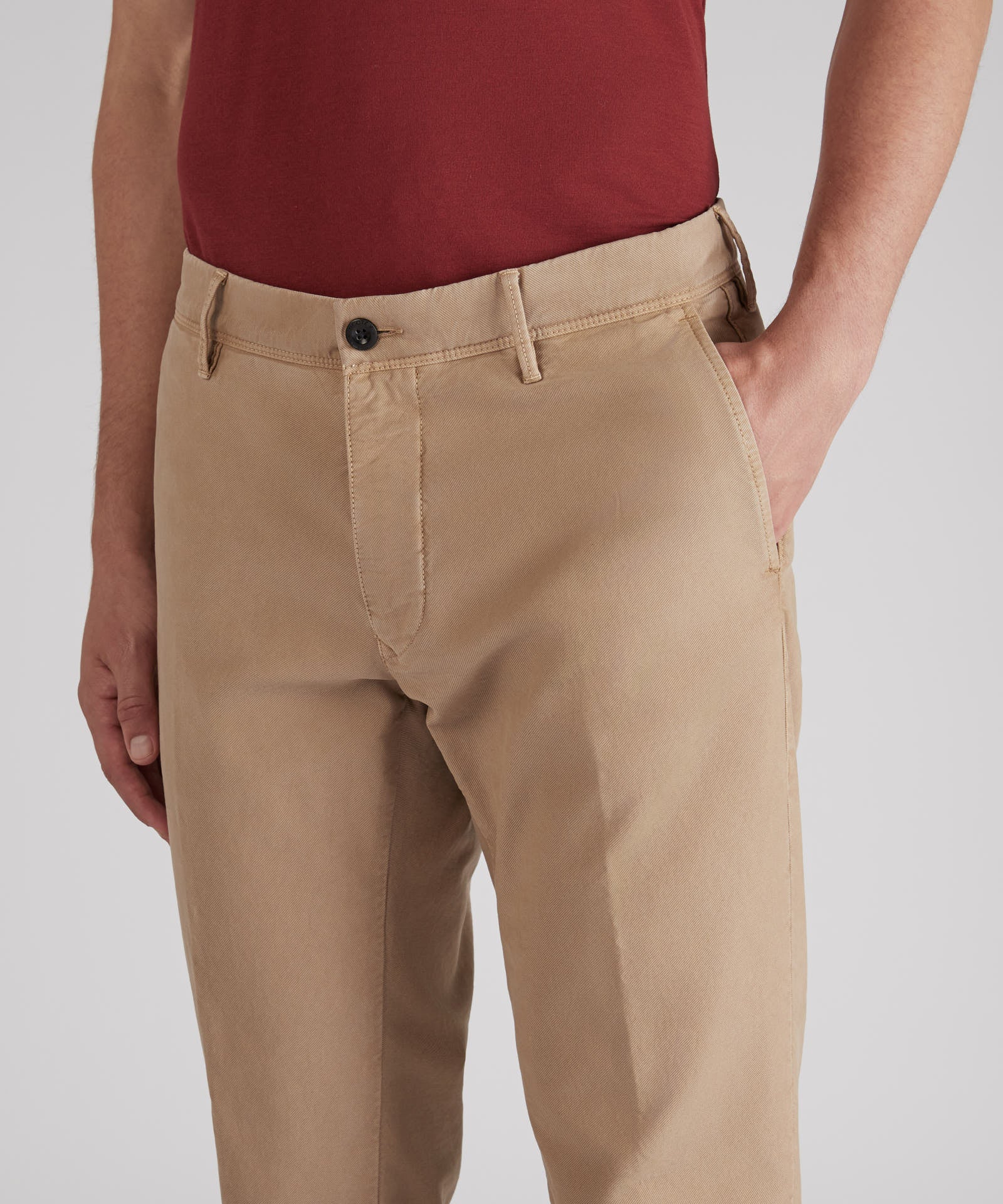 Slim-fit Tricochino trousers - Image 5