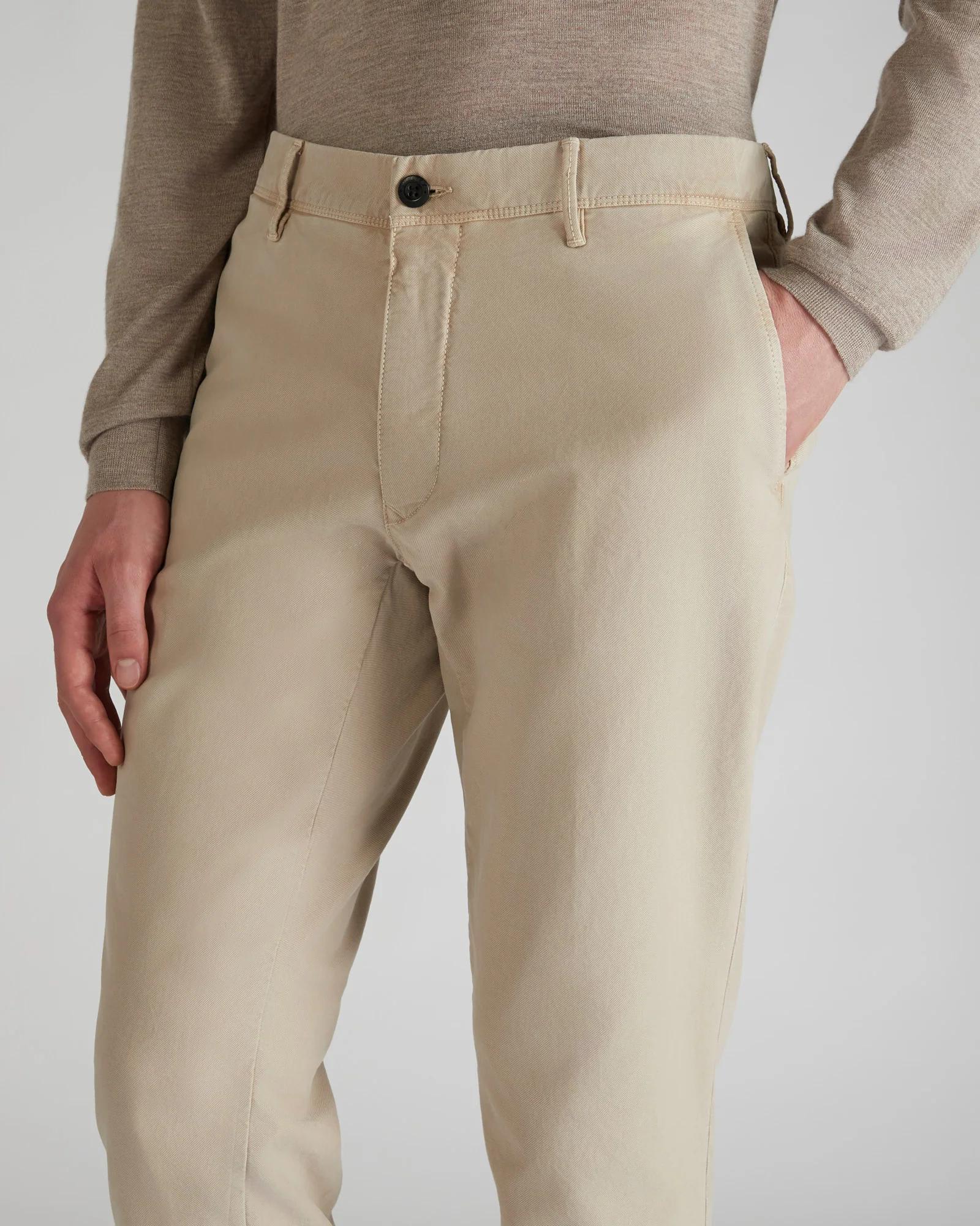 Slim-fit Tricochino trousers - Image 4