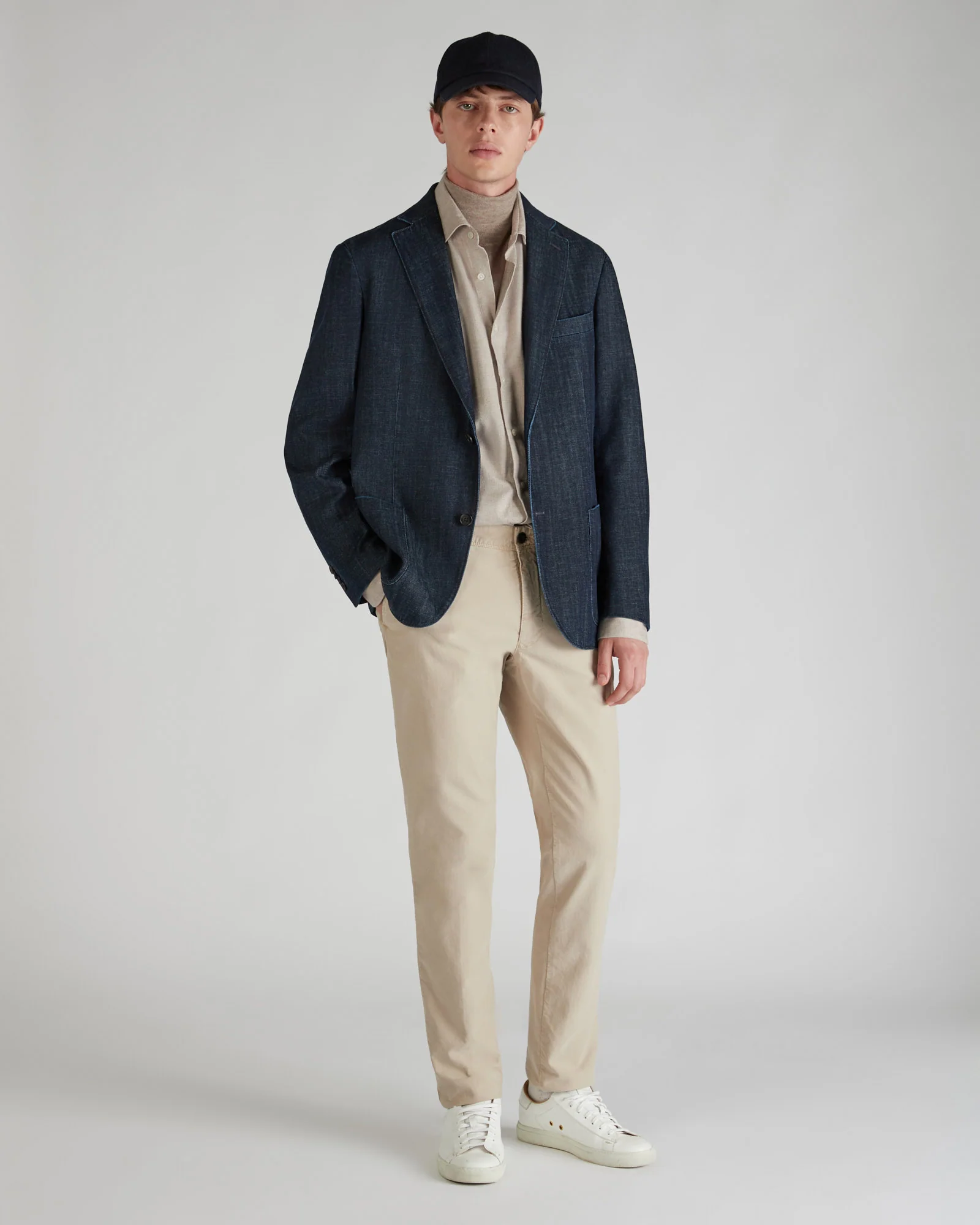 Slim-fit Tricochino trousers - Image 5