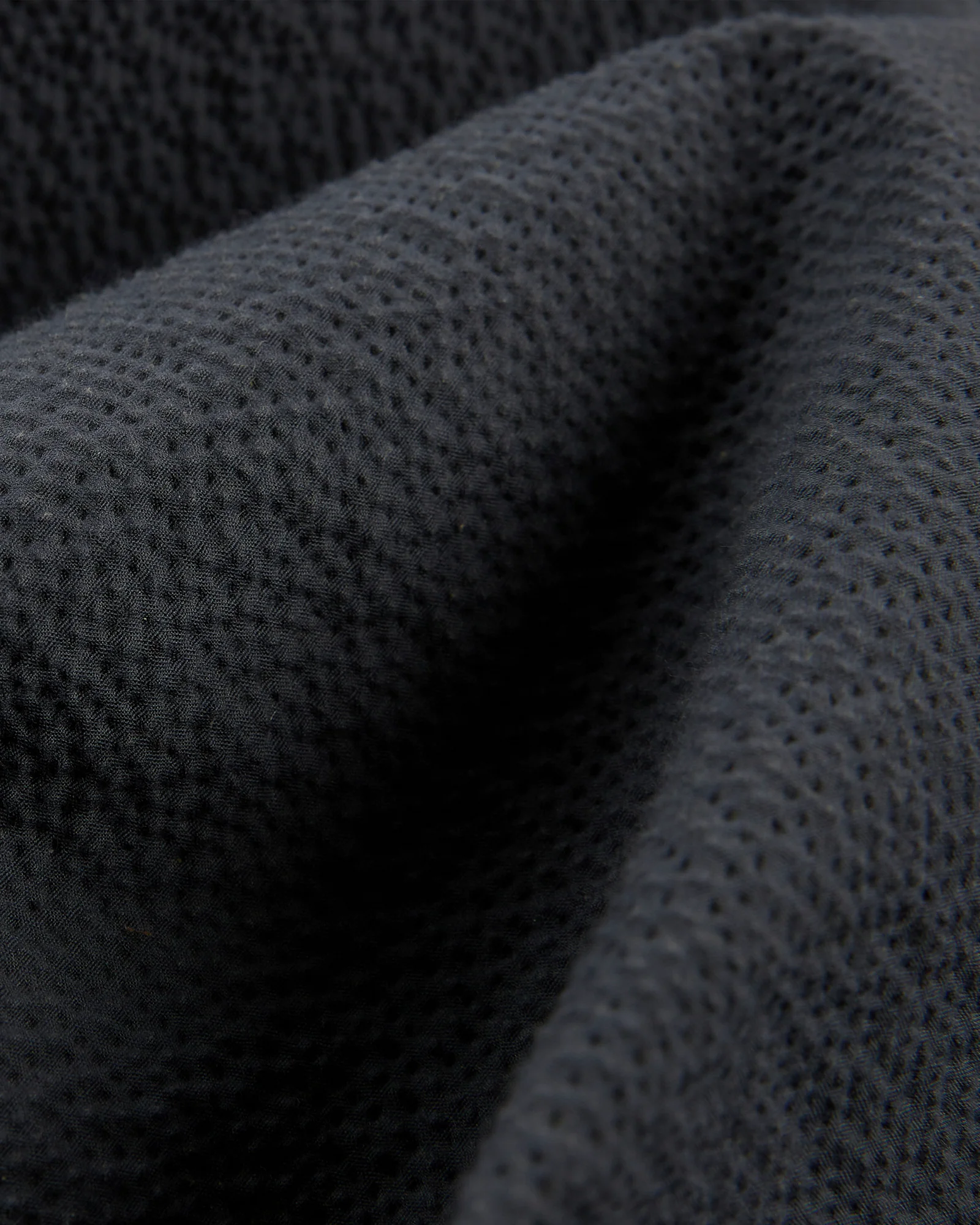 Tapered fit stretch cotton and silk seersucker trousers - Image 7