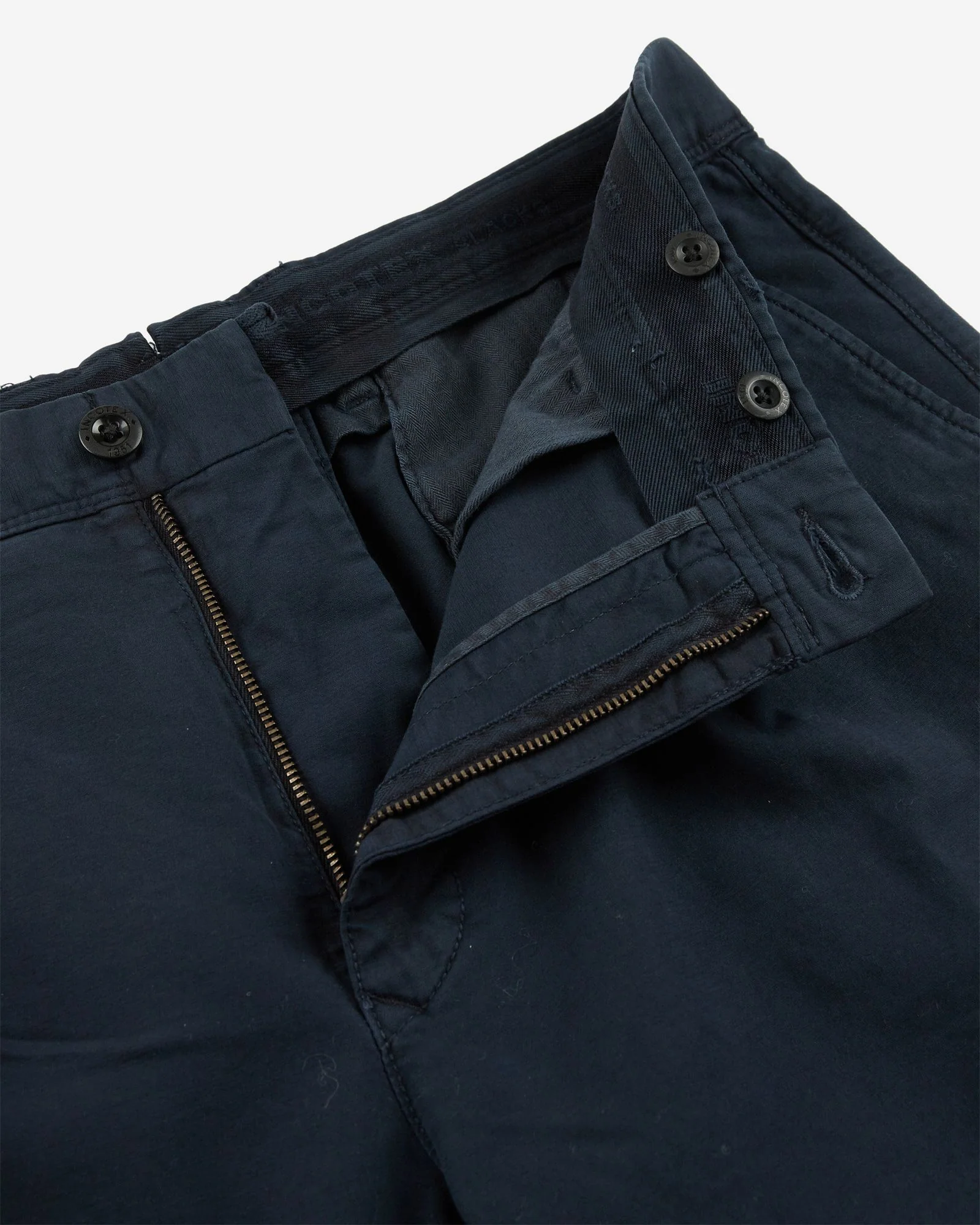 Tapered fit summer satin trousers - Image 6