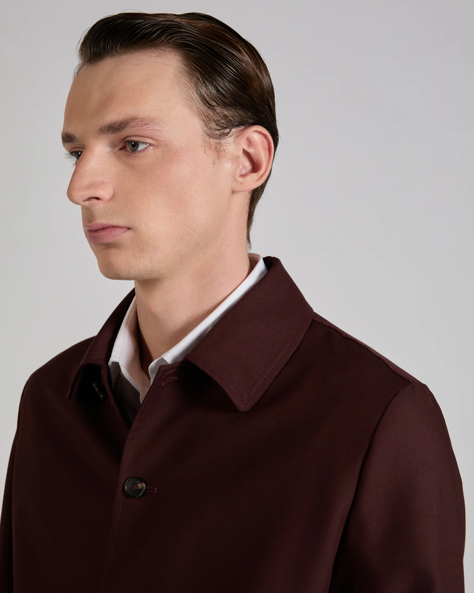 Wool and mohair twill bomber jacket - Image 4