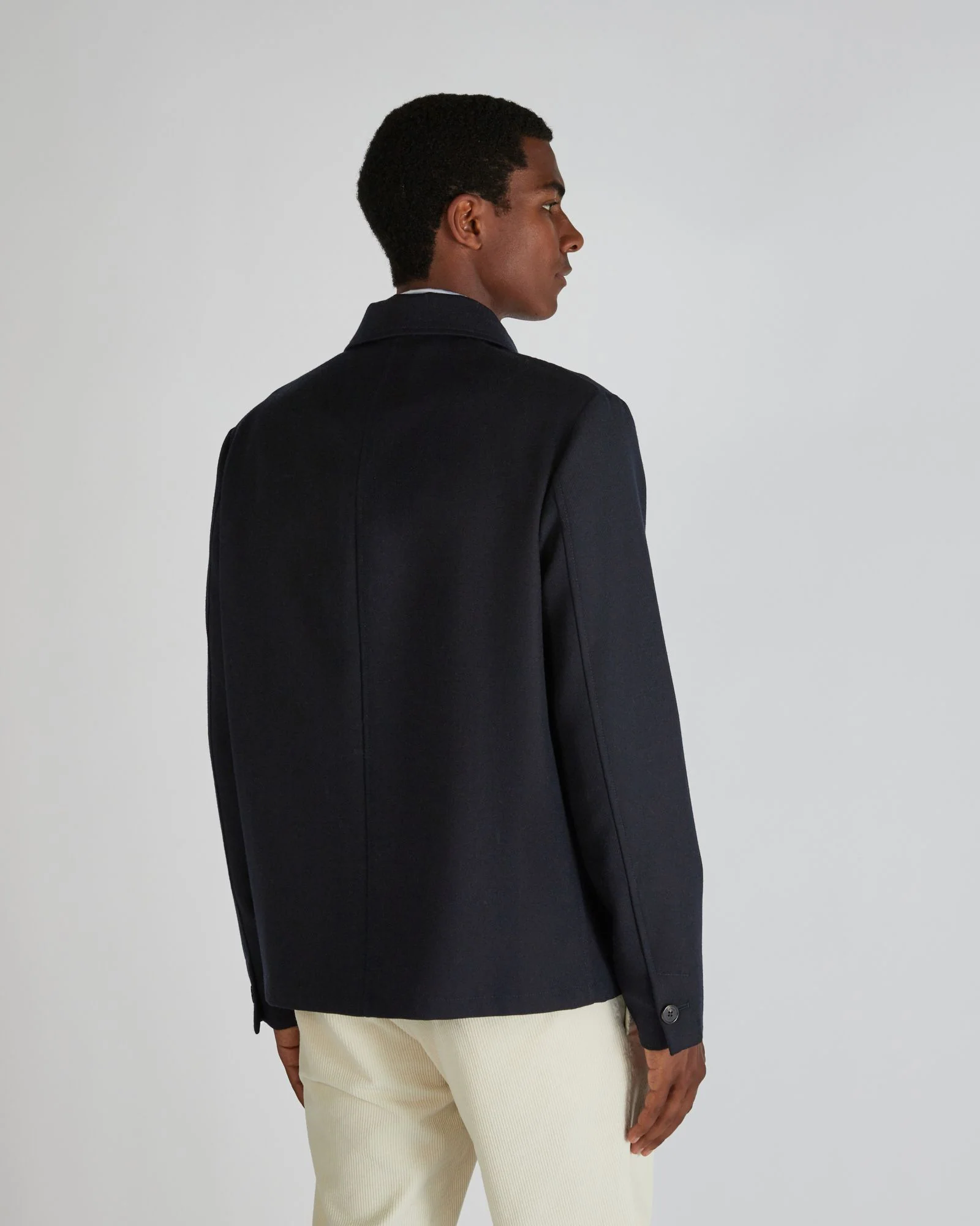 Wool blouson jacket - Image 3