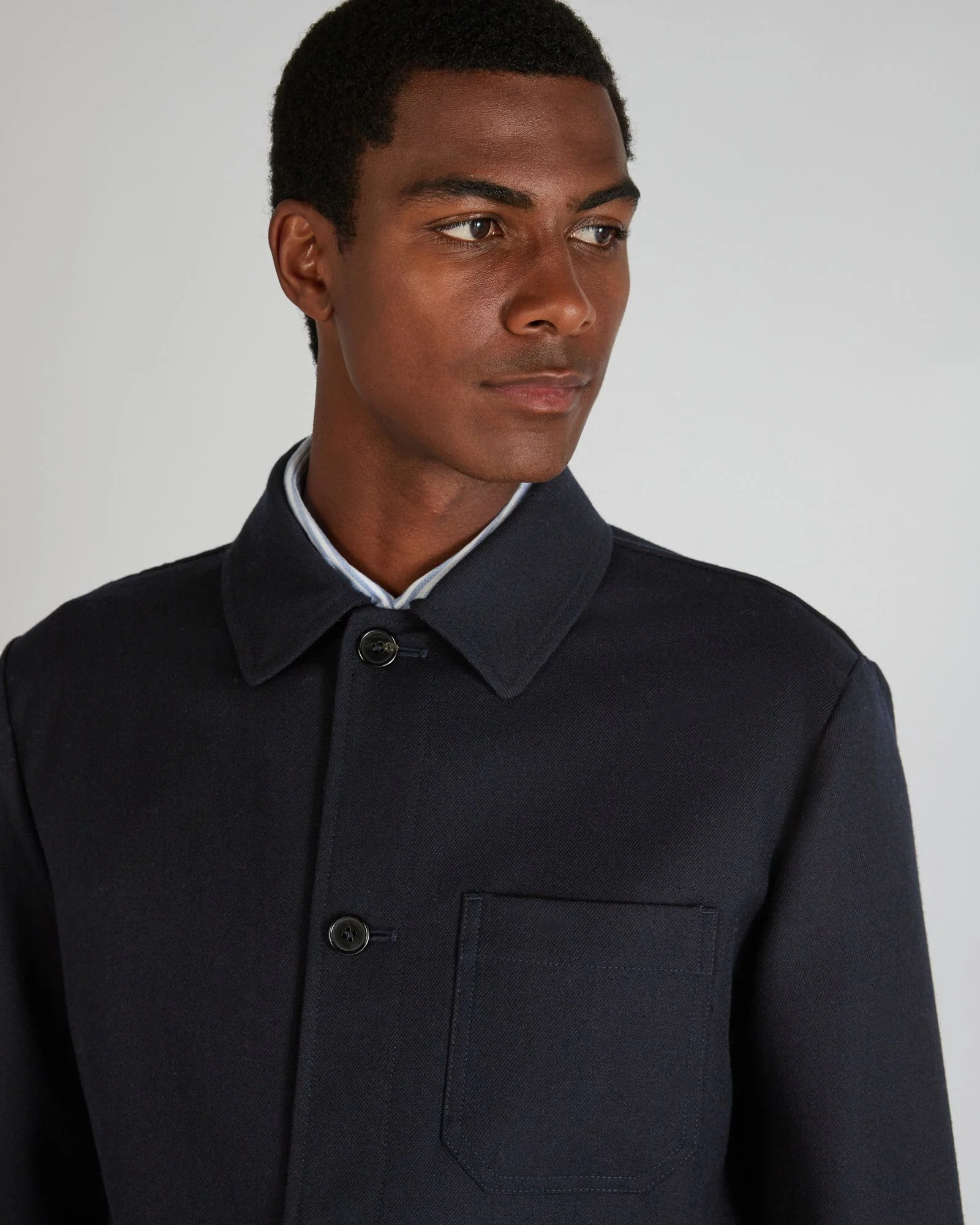 Wool blouson jacket - Image 4